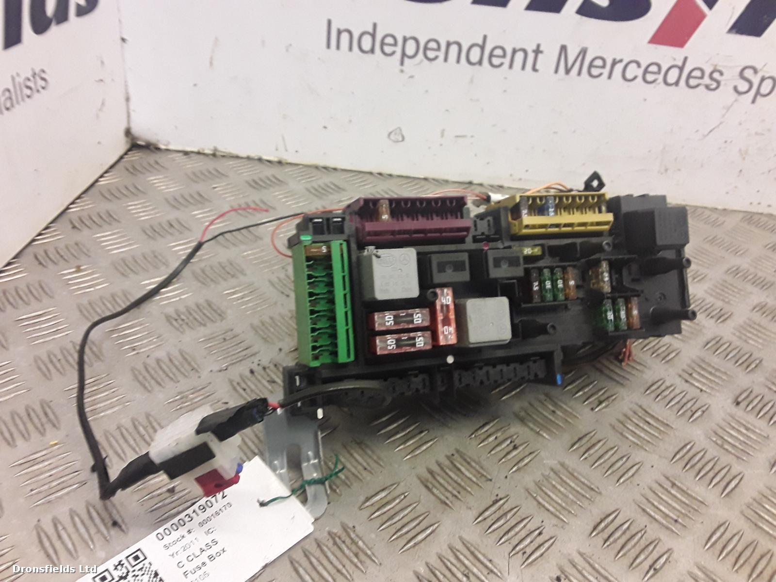 View Auto part Fuse Box Mercedes C Class 2011