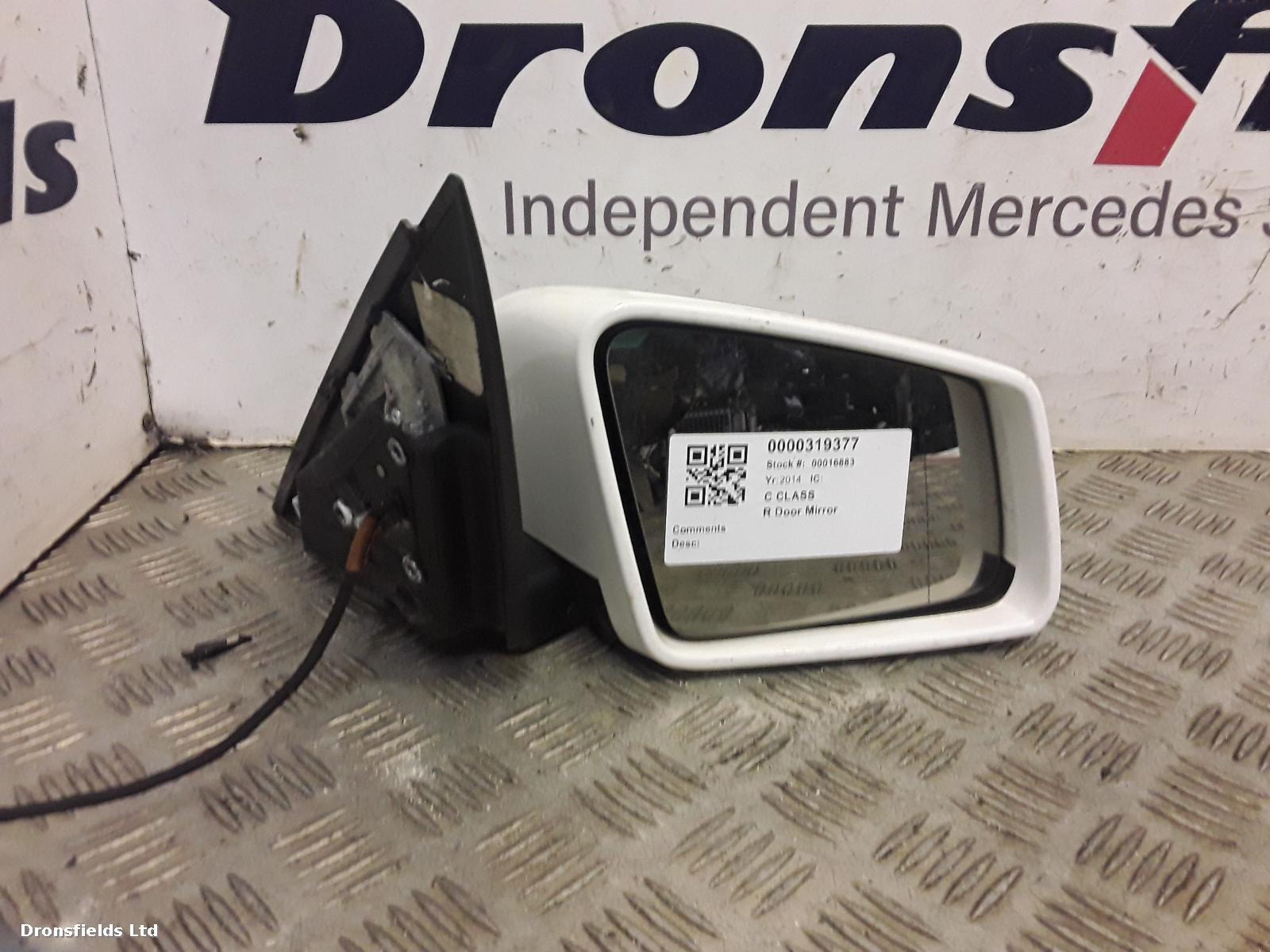 View Auto part R Door Mirror Mercedes C Class 2014