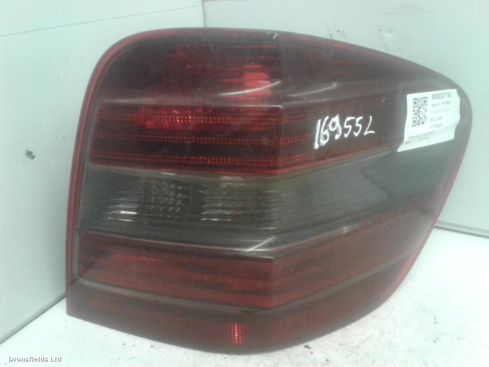 View Auto part L Taillight Mercedes M Class 2005