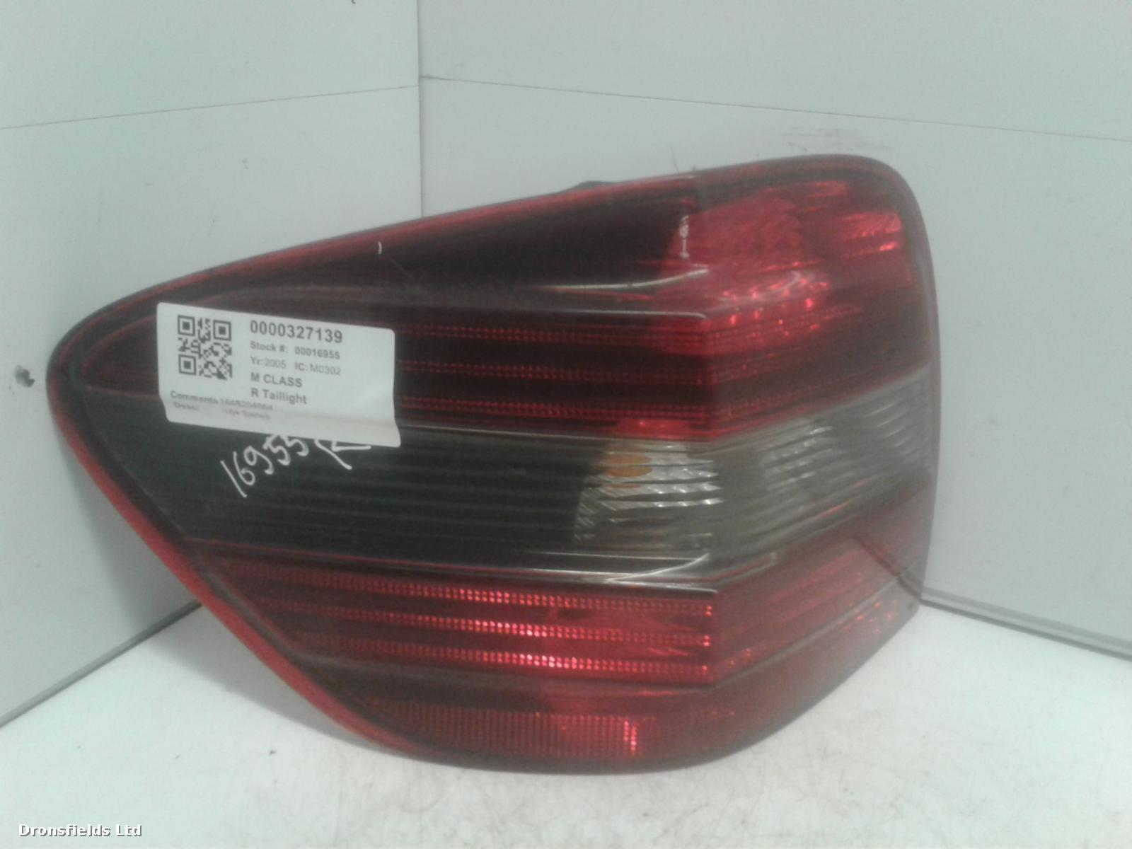 View Auto part R Taillight Mercedes M Class 2005