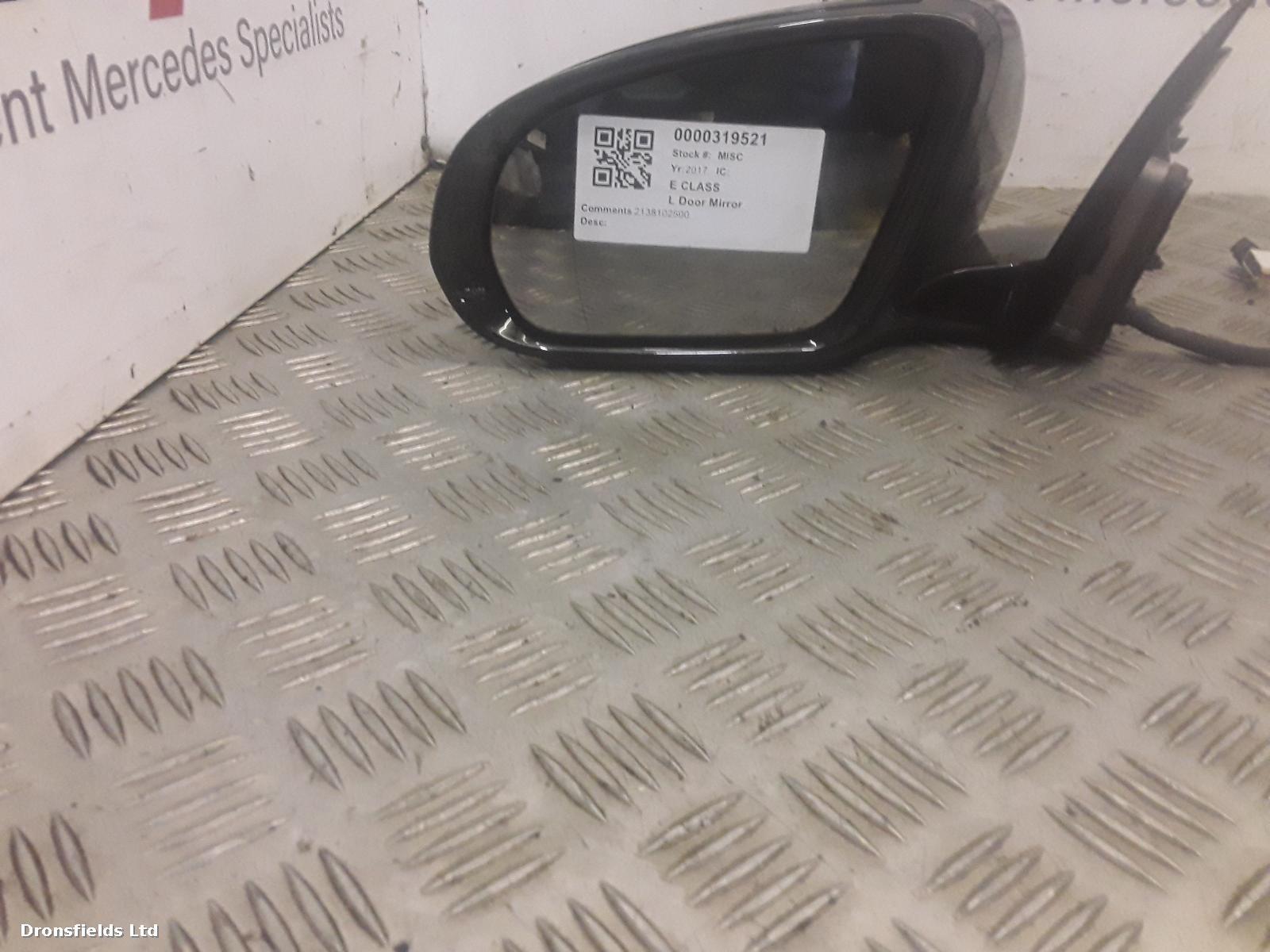 View Auto part L Door Mirror Mercedes E Class 2017
