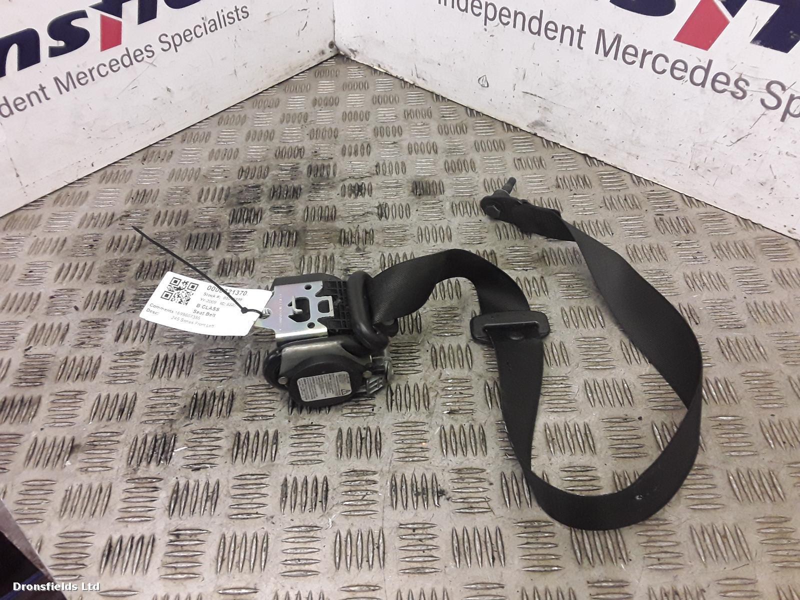 View Auto part Seat Belt Mercedes B Class 2009