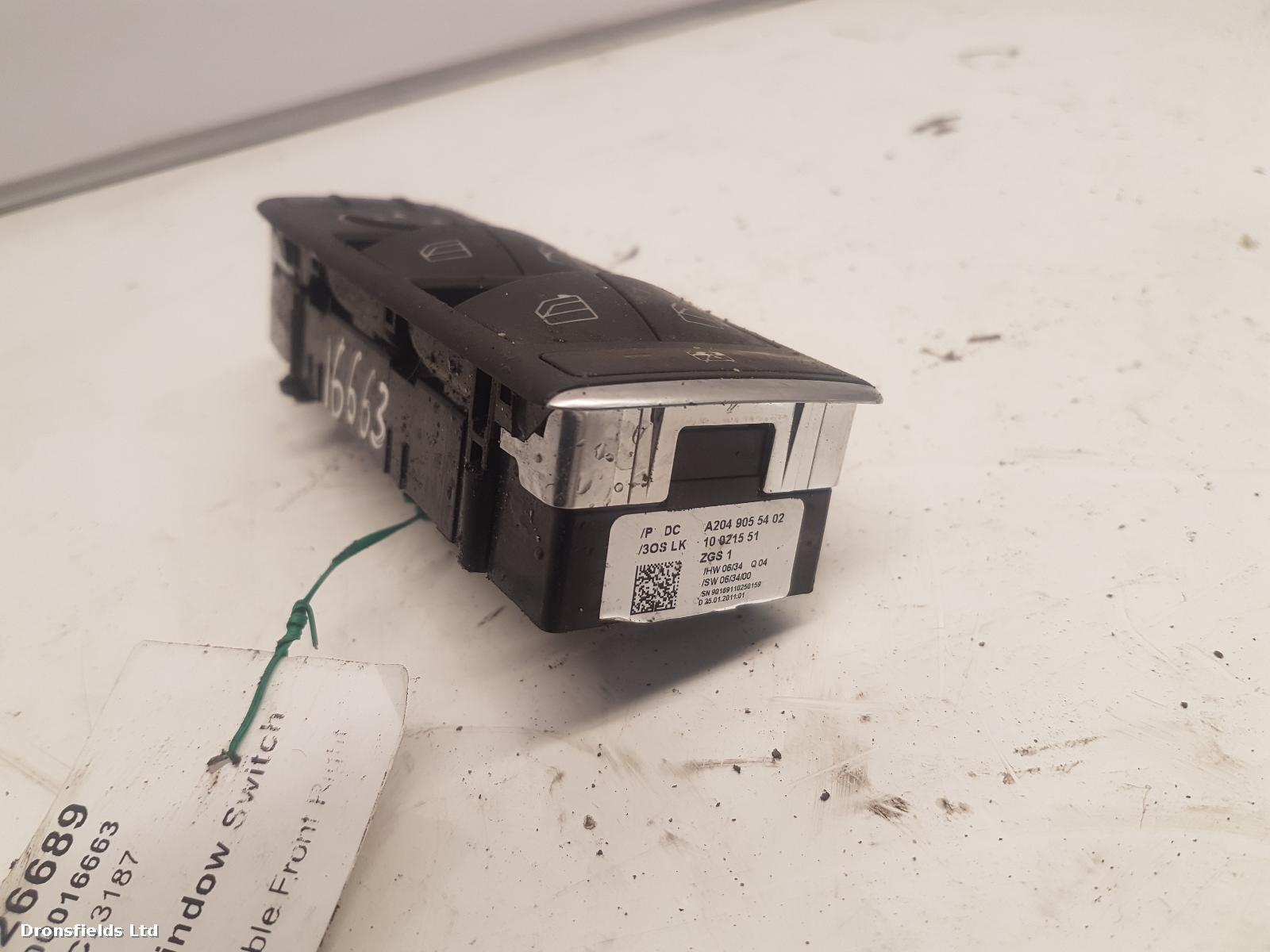View Auto part Elect. Window Switch Mercedes E Class 2011