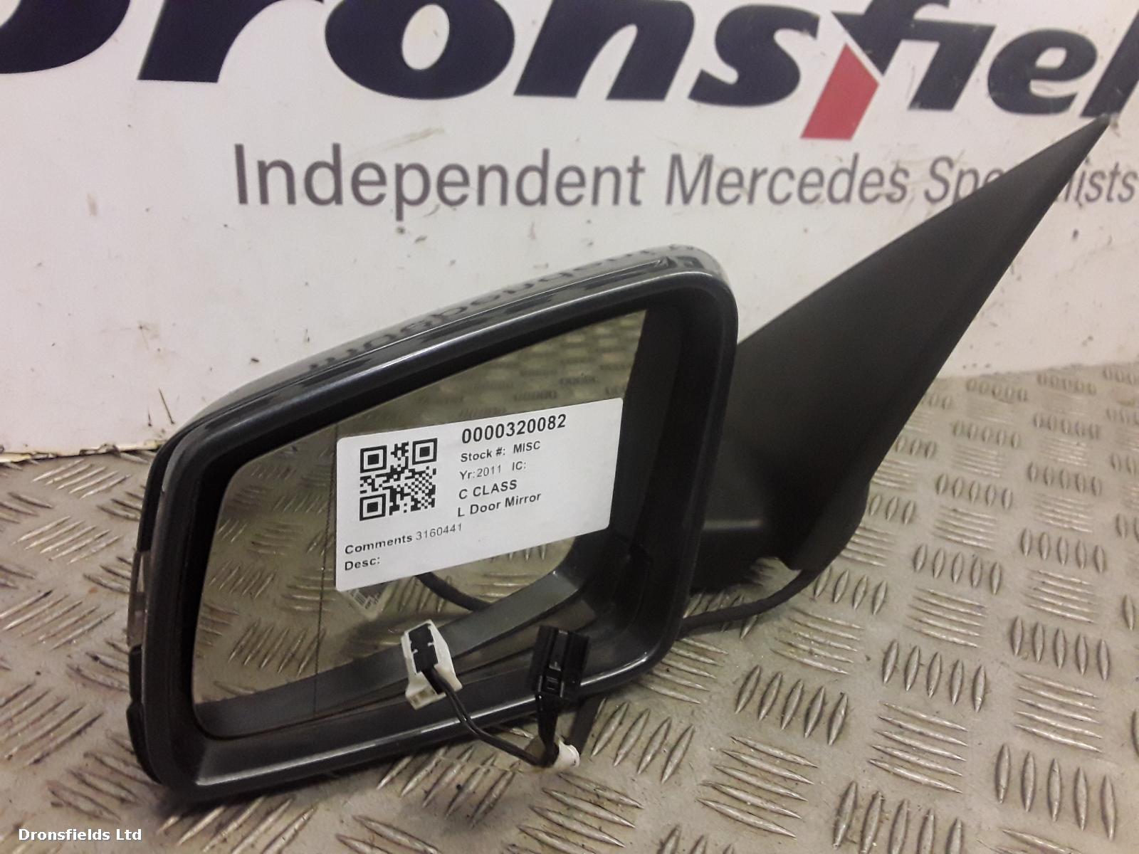 View Auto part L Door Mirror Mercedes C Class 2011