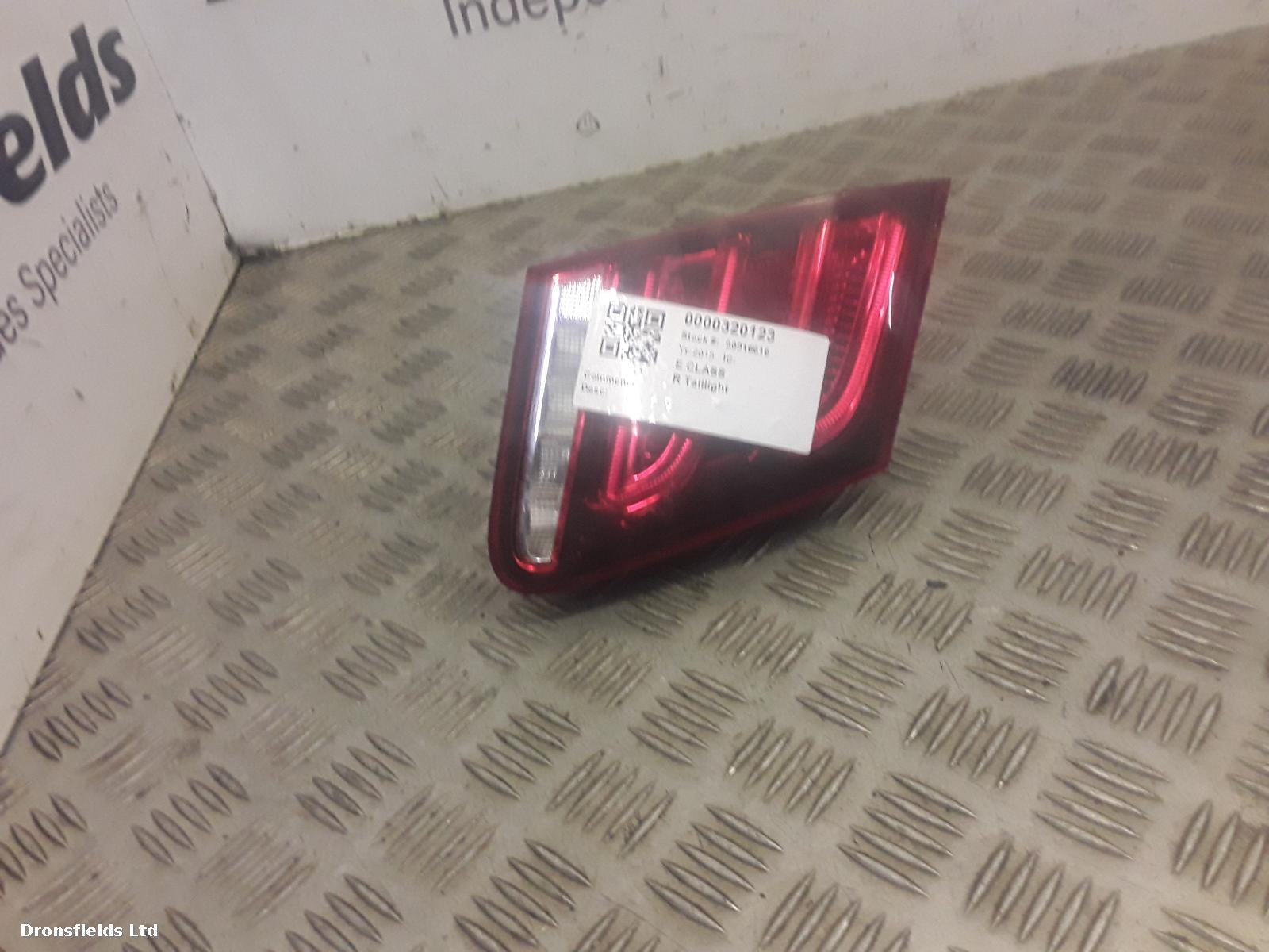 View Auto part R Taillight Mercedes E Class 2015