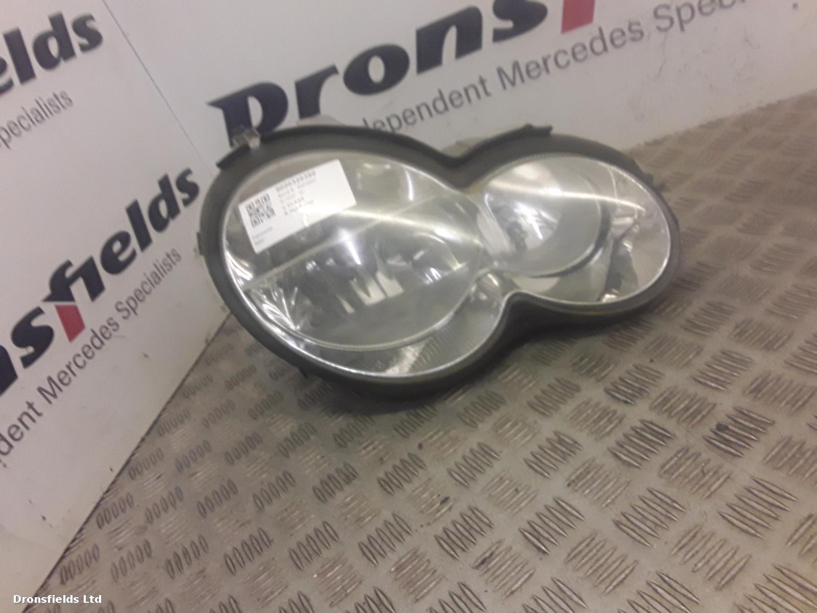 View Auto part R Headlamp Mercedes C Class 2006