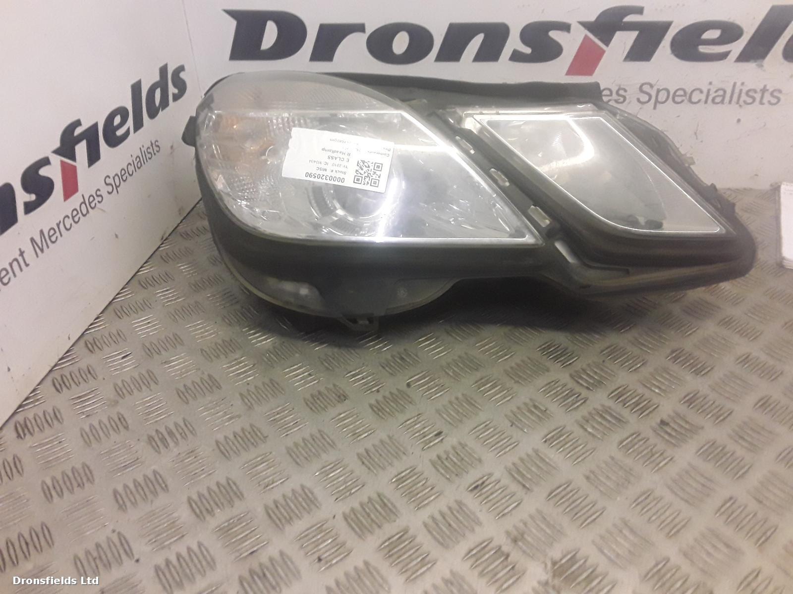 View Auto part R Headlamp Mercedes E Class 2010