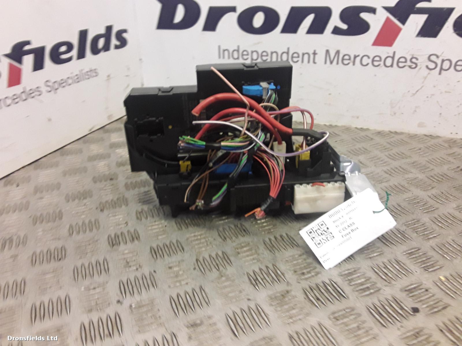 View Auto part Fuse Box Mercedes C Class 2012