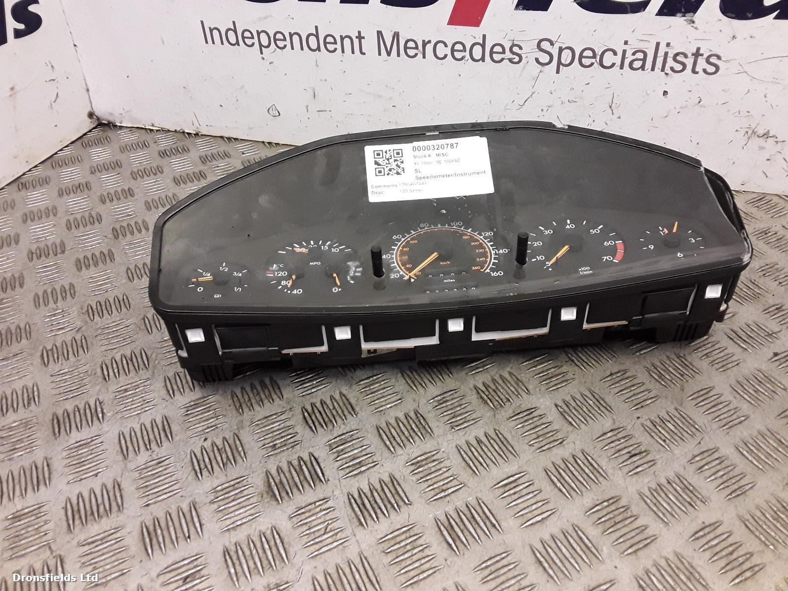 View Auto part Speedometer Mercedes Sl 1990