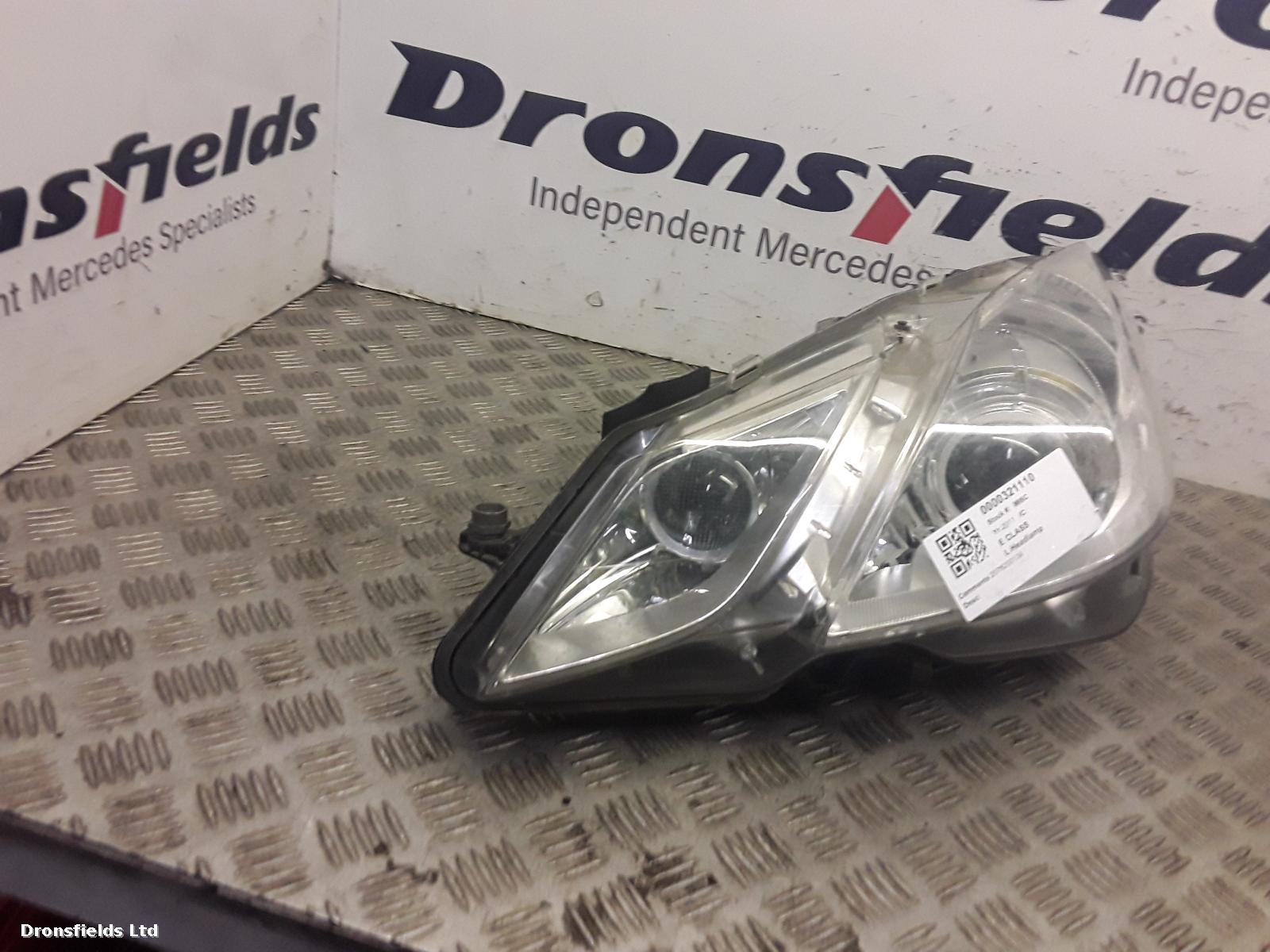 View Auto part L Headlamp Mercedes E Class 2011