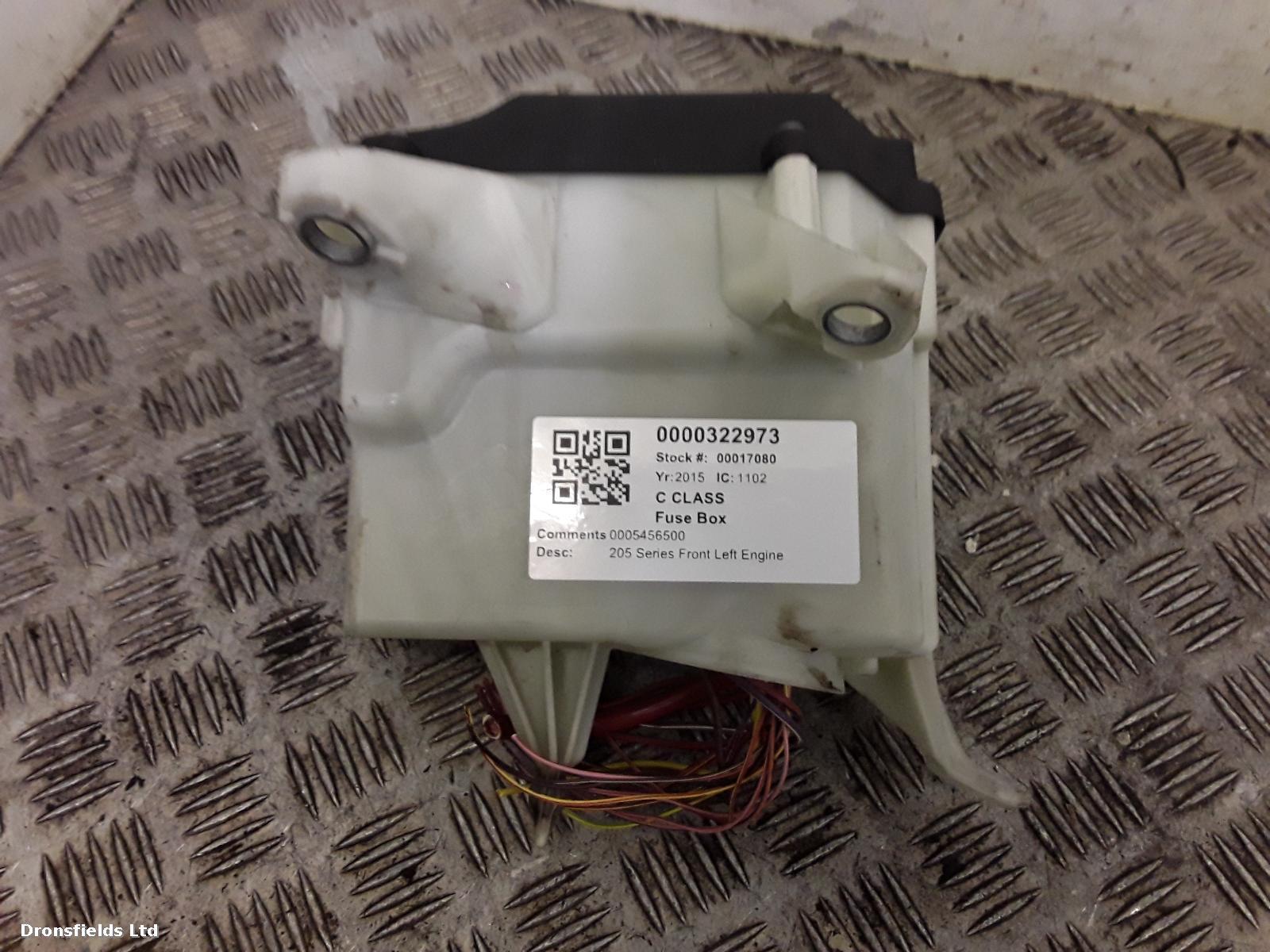View Auto part Fuse Box Mercedes C Class 2015