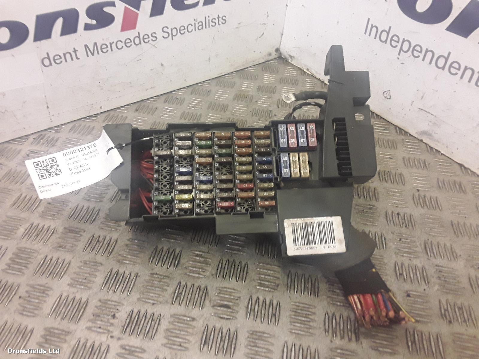 View Auto part Fuse Box Mercedes B Class 2009