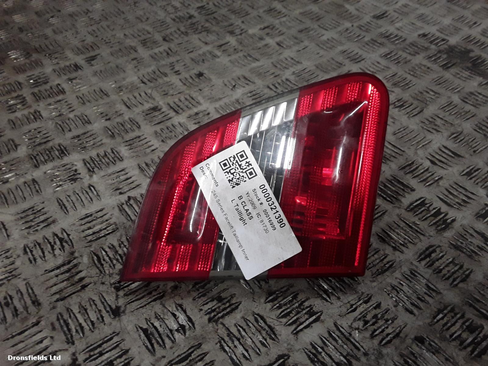 View Auto part L Taillight Mercedes B Class 2009