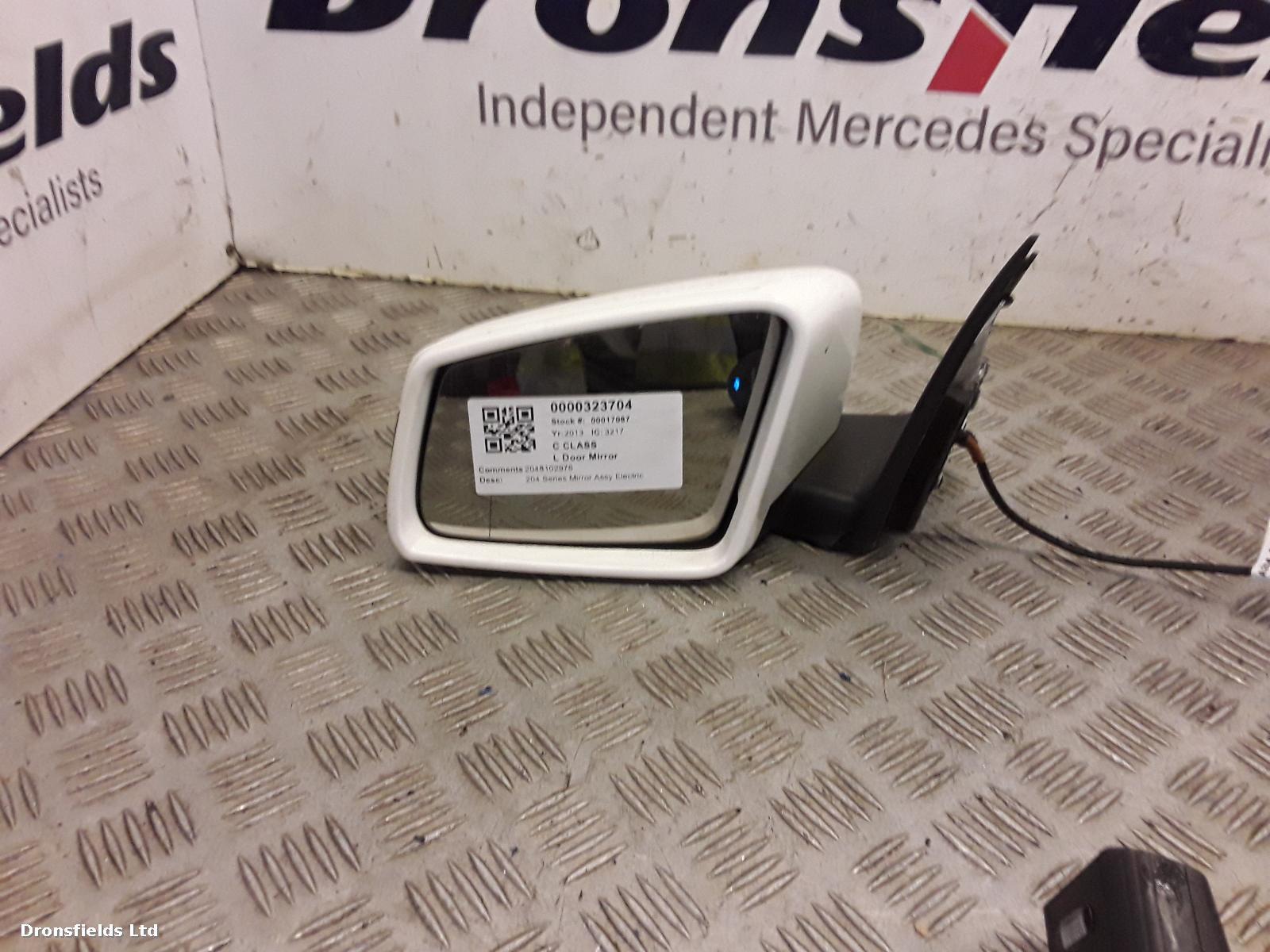 View Auto part L Door Mirror Mercedes C Class 2013