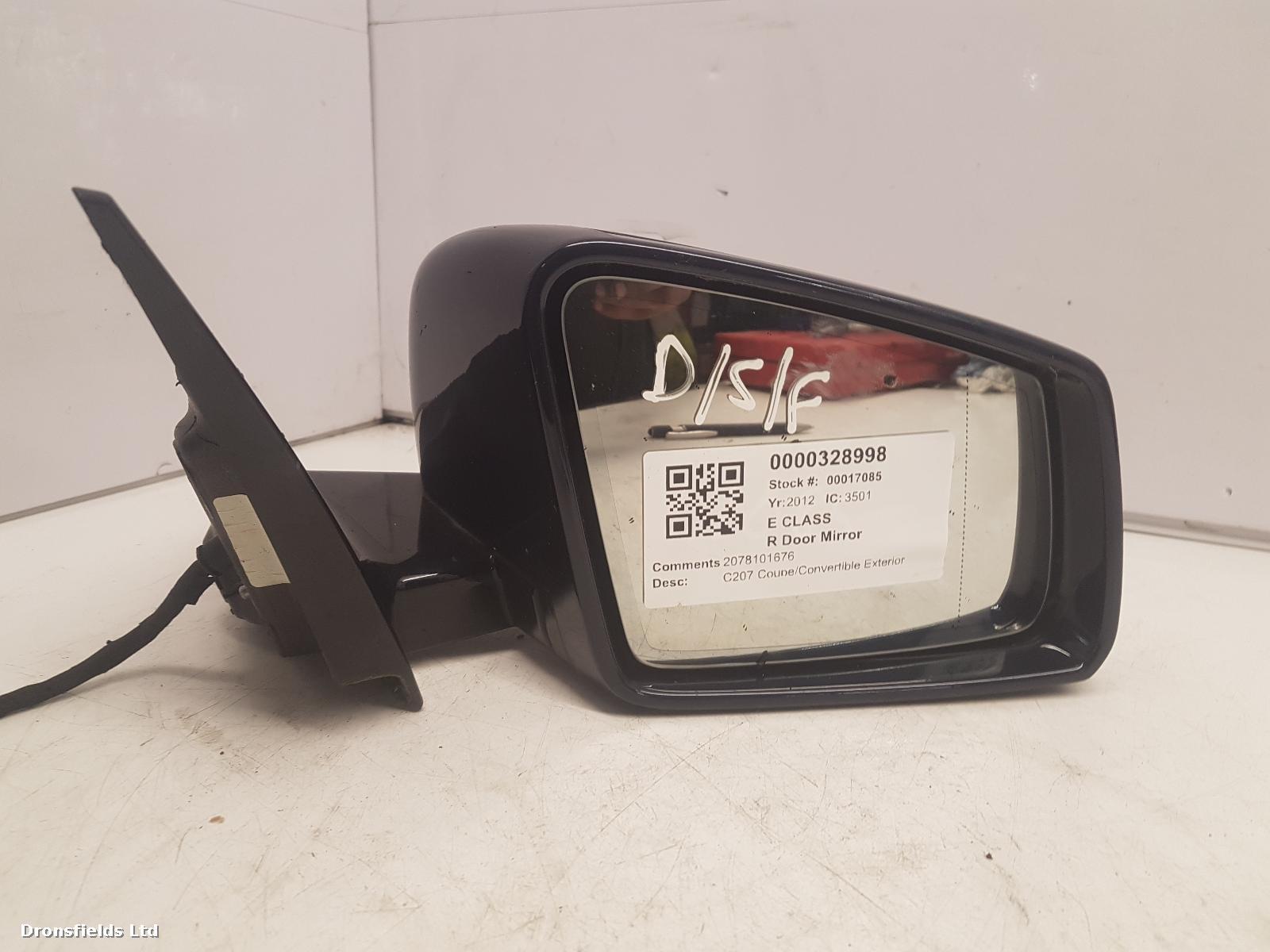View Auto part R Door Mirror Mercedes E Class 2012