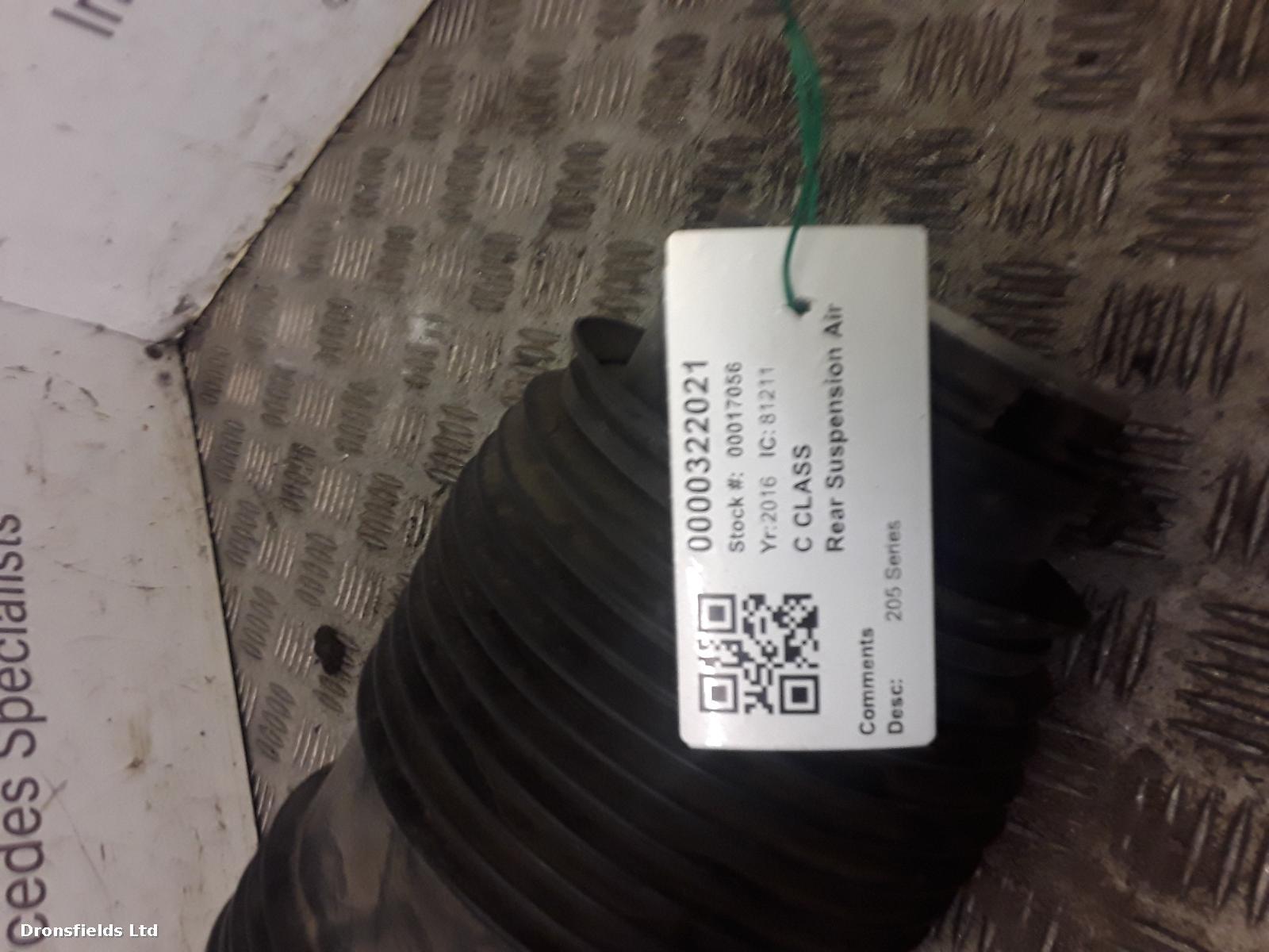 View Auto part Rear Susp. Air Sack Mercedes C Class 2016