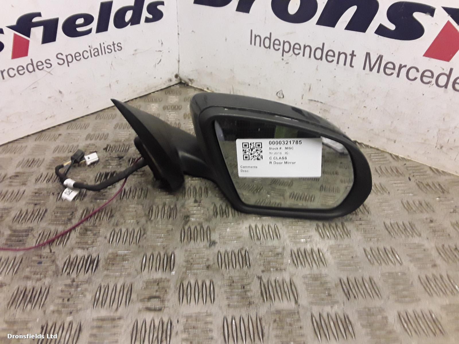 View Auto part R Door Mirror Mercedes C Class 2016