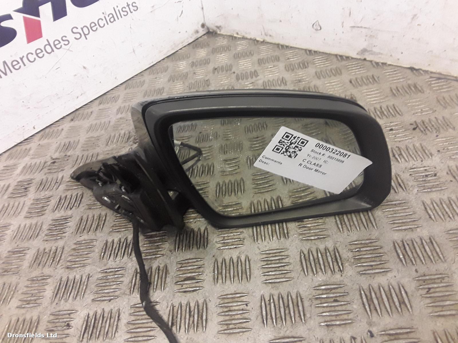 View Auto part R Door Mirror Mercedes C Class 2007