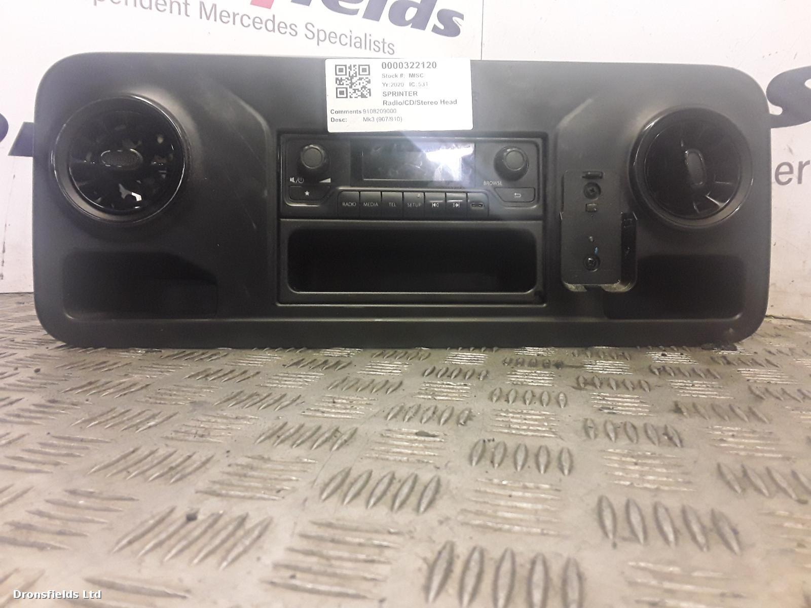View Auto part A/V Equipment Mercedes Sprinter 2020