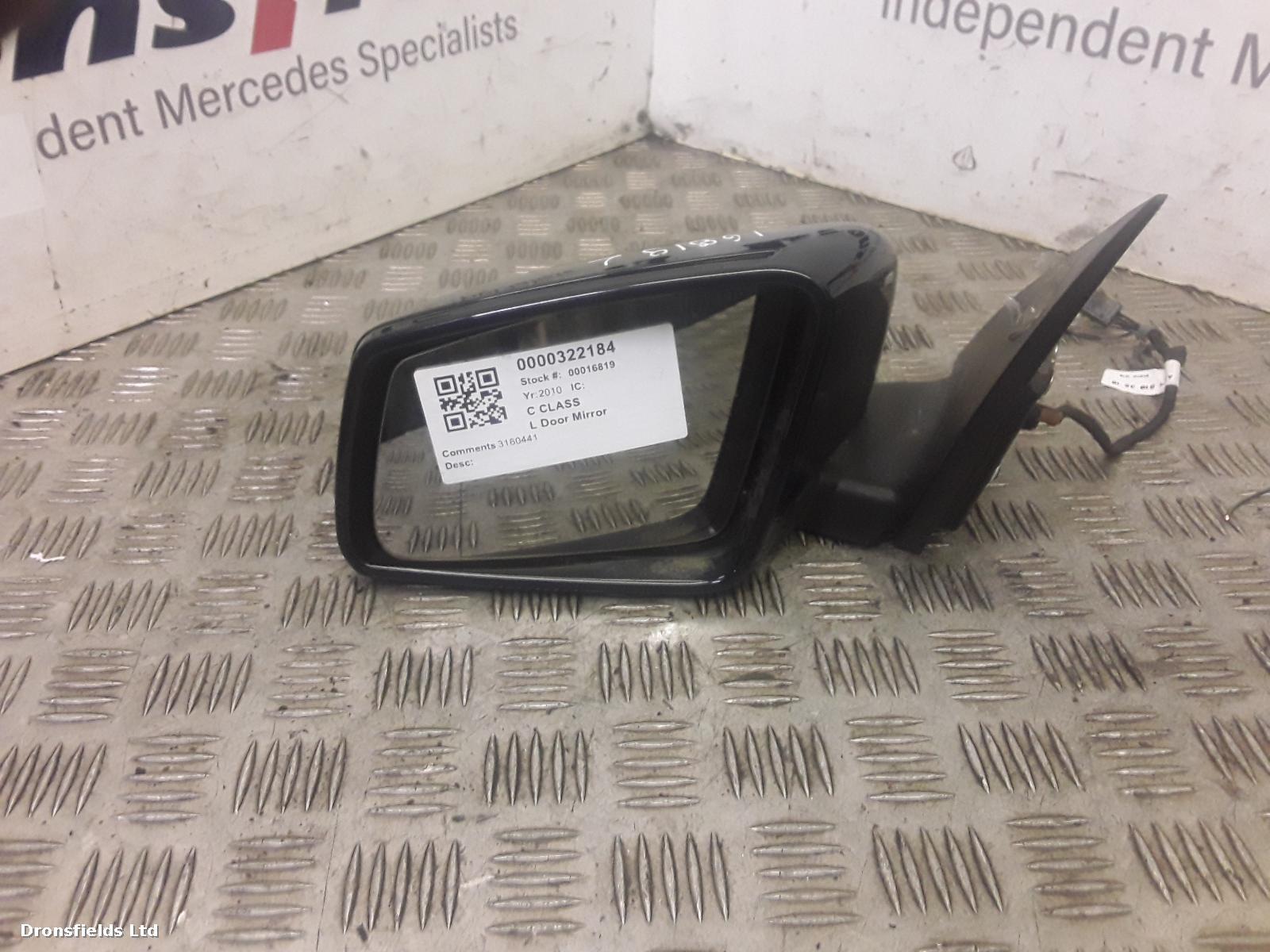 View Auto part L Door Mirror Mercedes C Class 2010