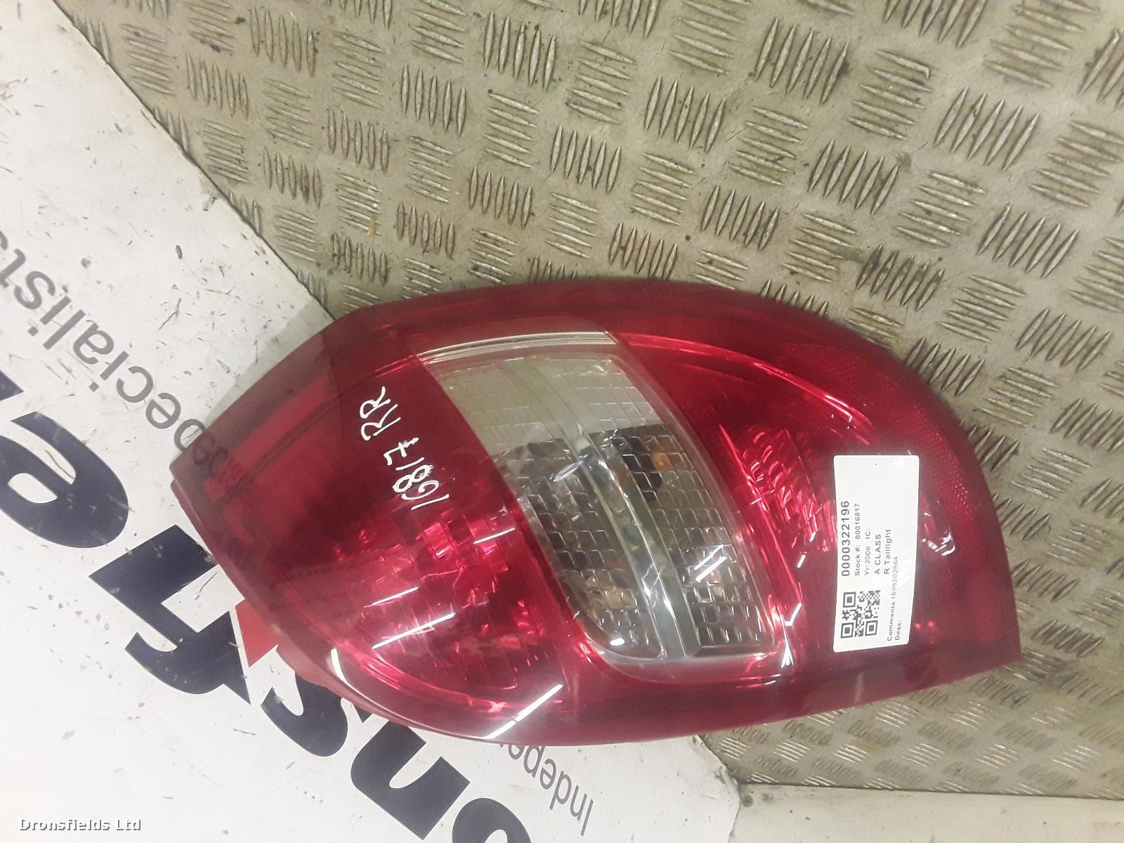 View Auto part R Taillight Mercedes A Class 2008
