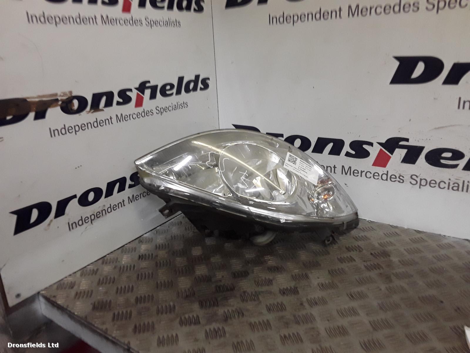 View Auto part R Headlamp Mercedes A Class 2008