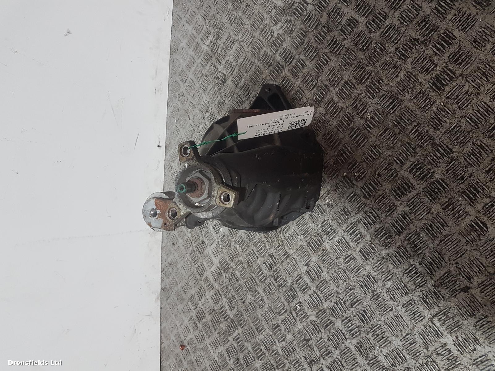 View Auto part Differential Assembly Mercedes C Class 2009