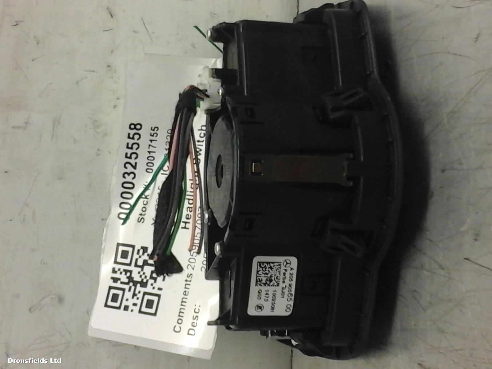 View Auto part Headlight Switch Mercedes C Class 2015