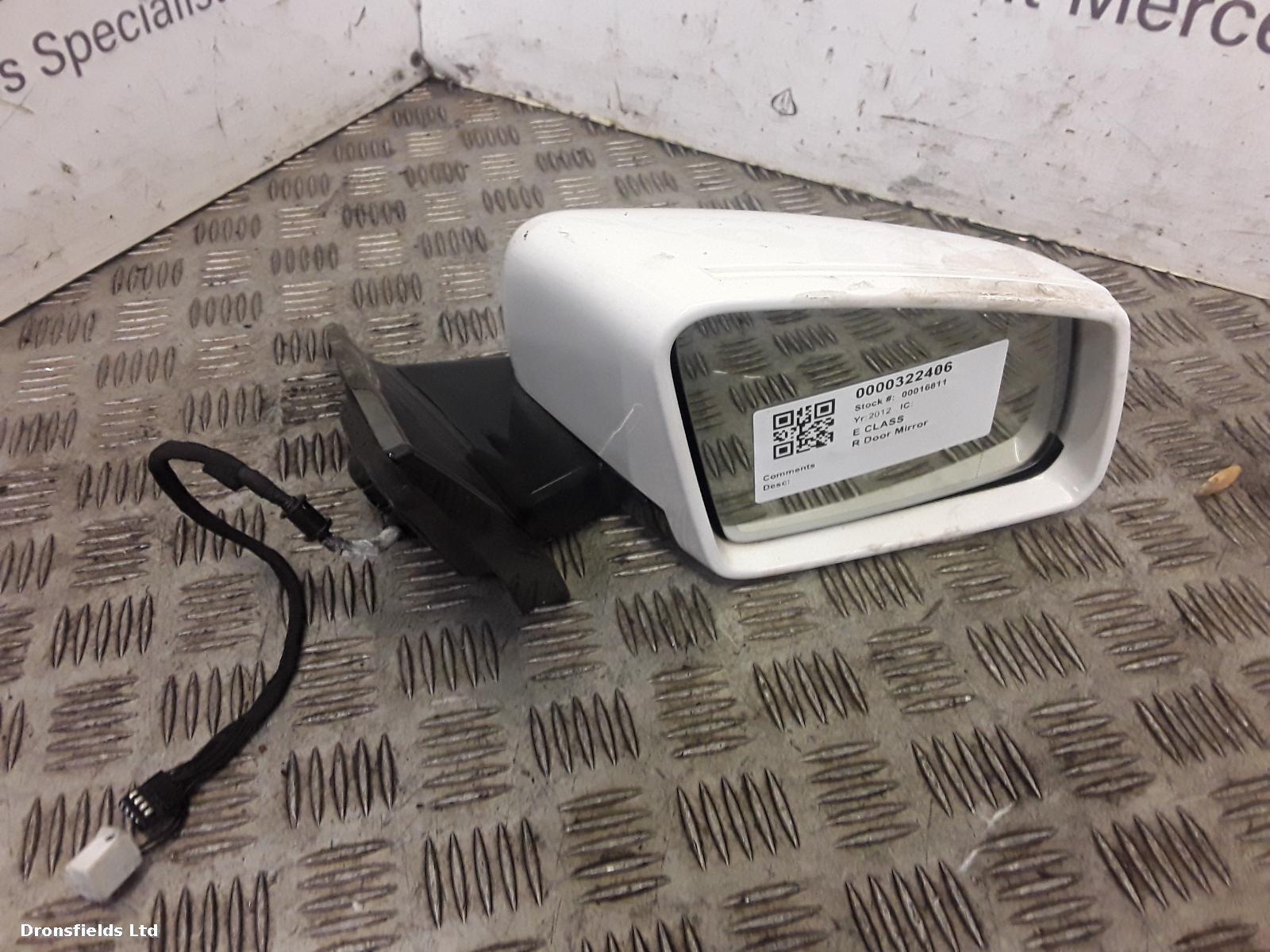 View Auto part R Door Mirror Mercedes E Class 2012