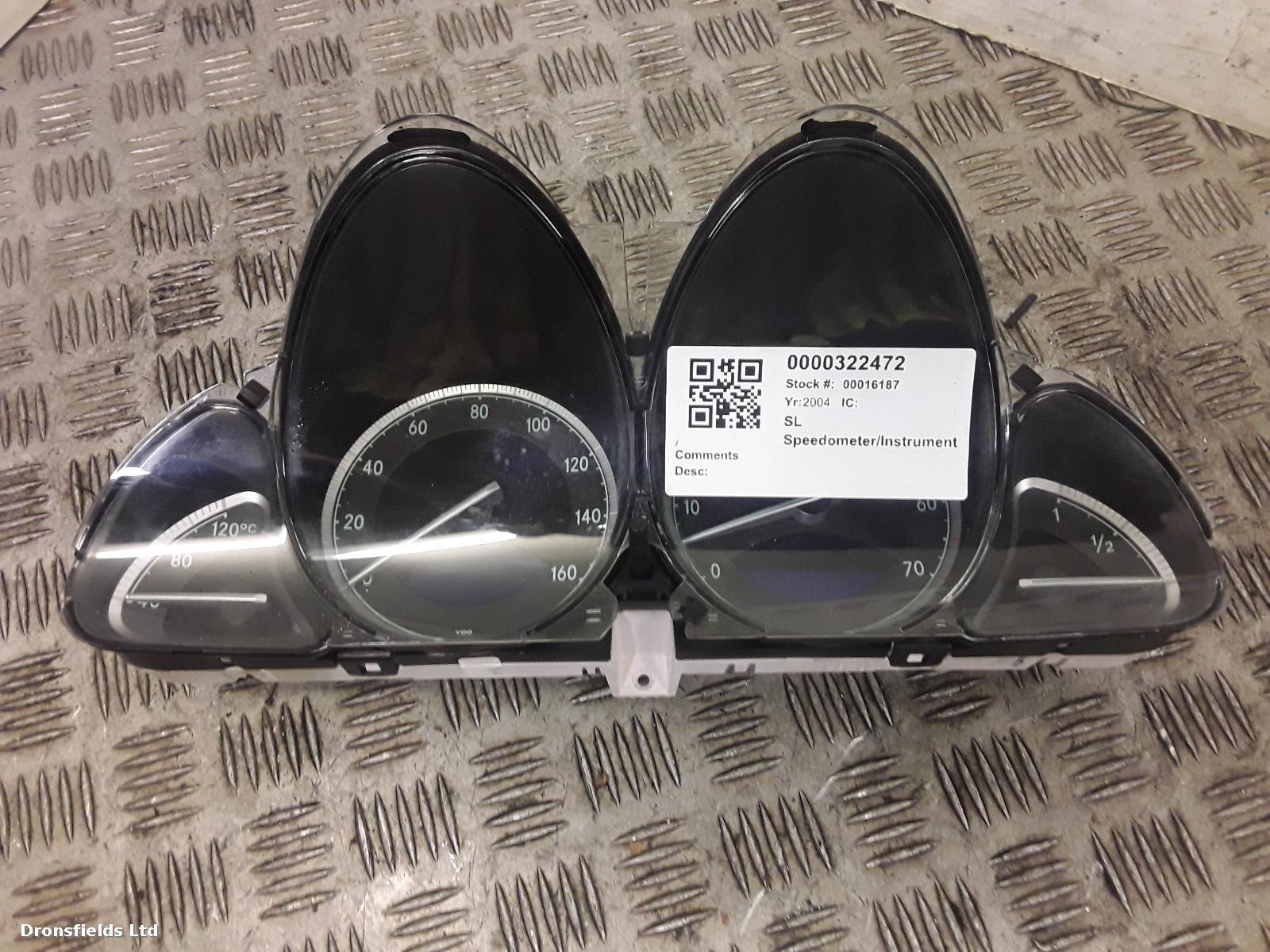 View Auto part Speedometer Mercedes Sl 2004