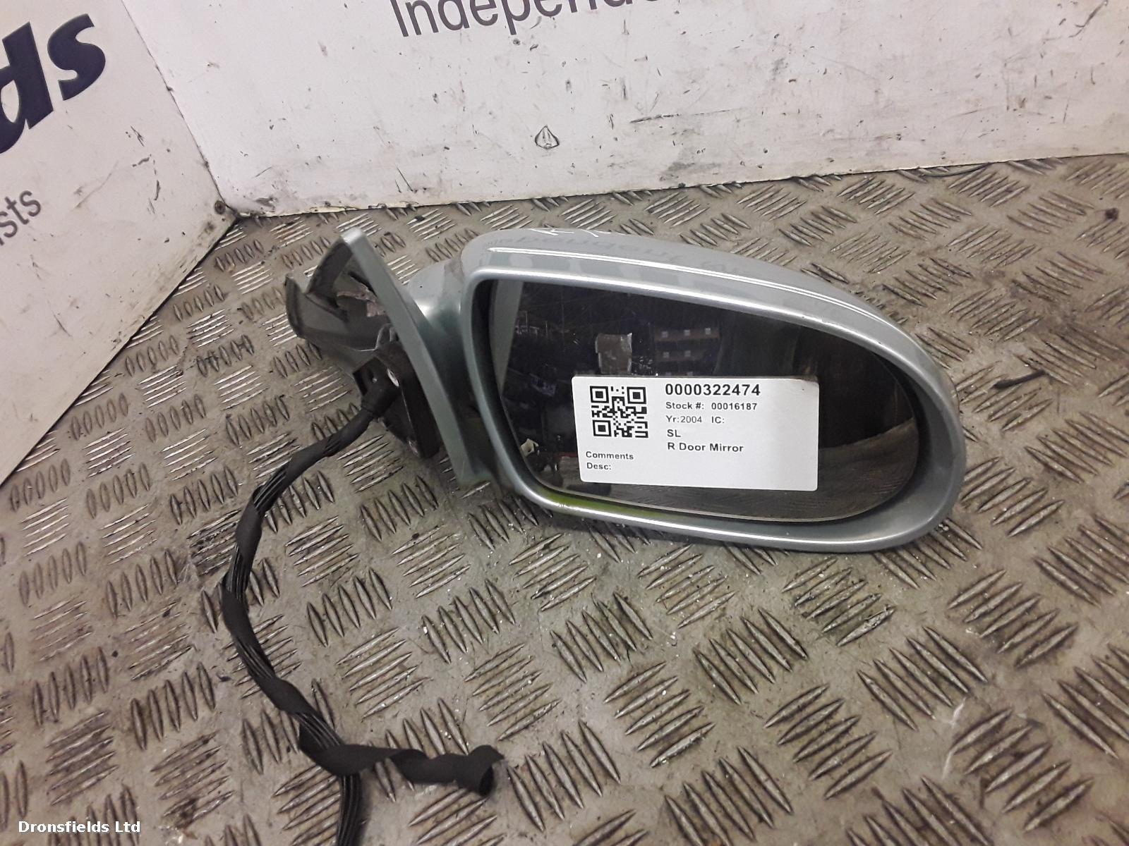 View Auto part R Door Mirror Mercedes Sl 2004