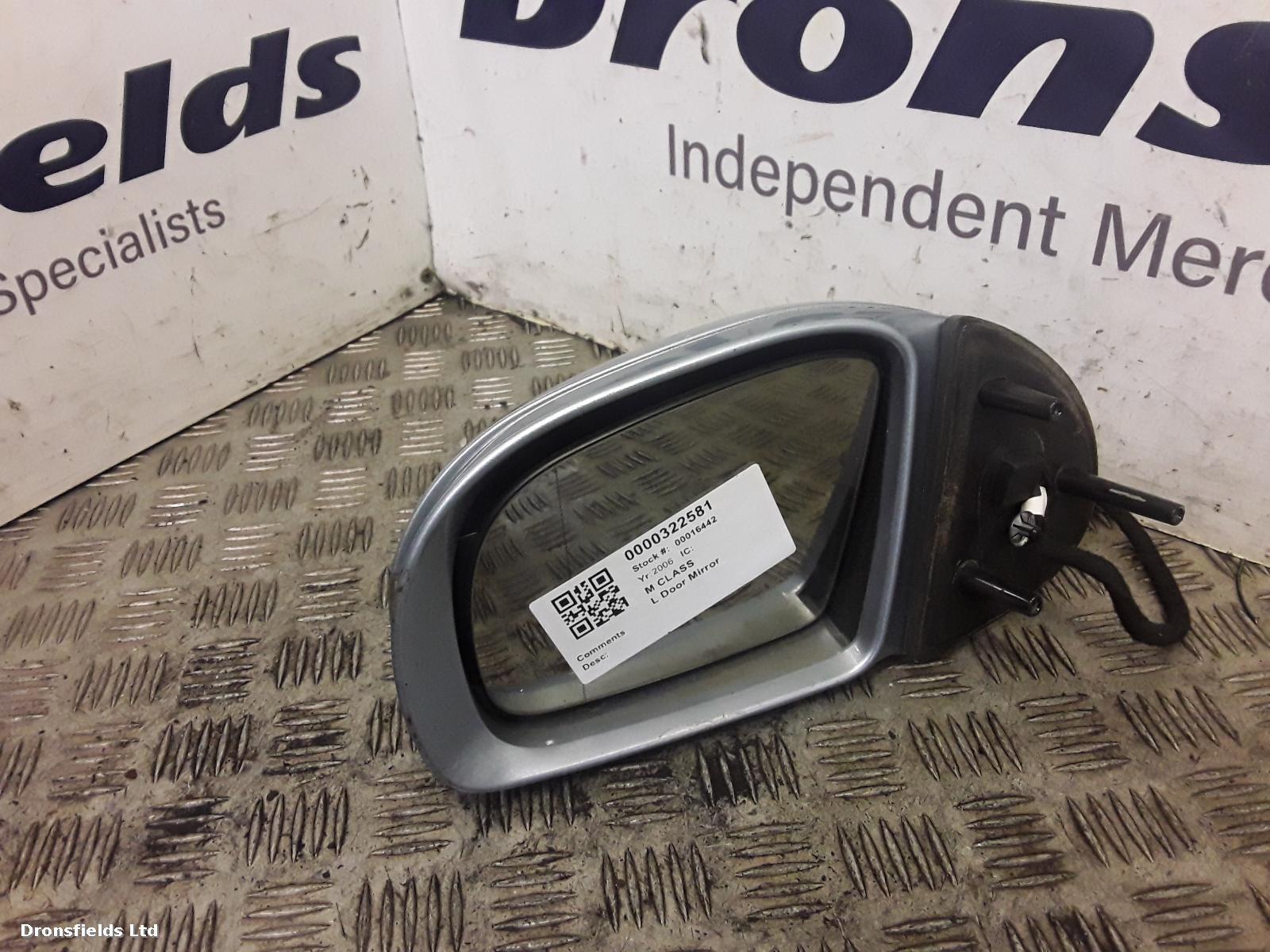 View Auto part L Door Mirror Mercedes M Class 2006