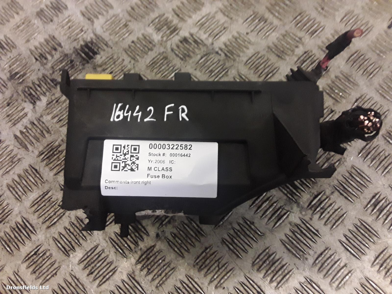 View Auto part Fuse Box Mercedes M Class 2006
