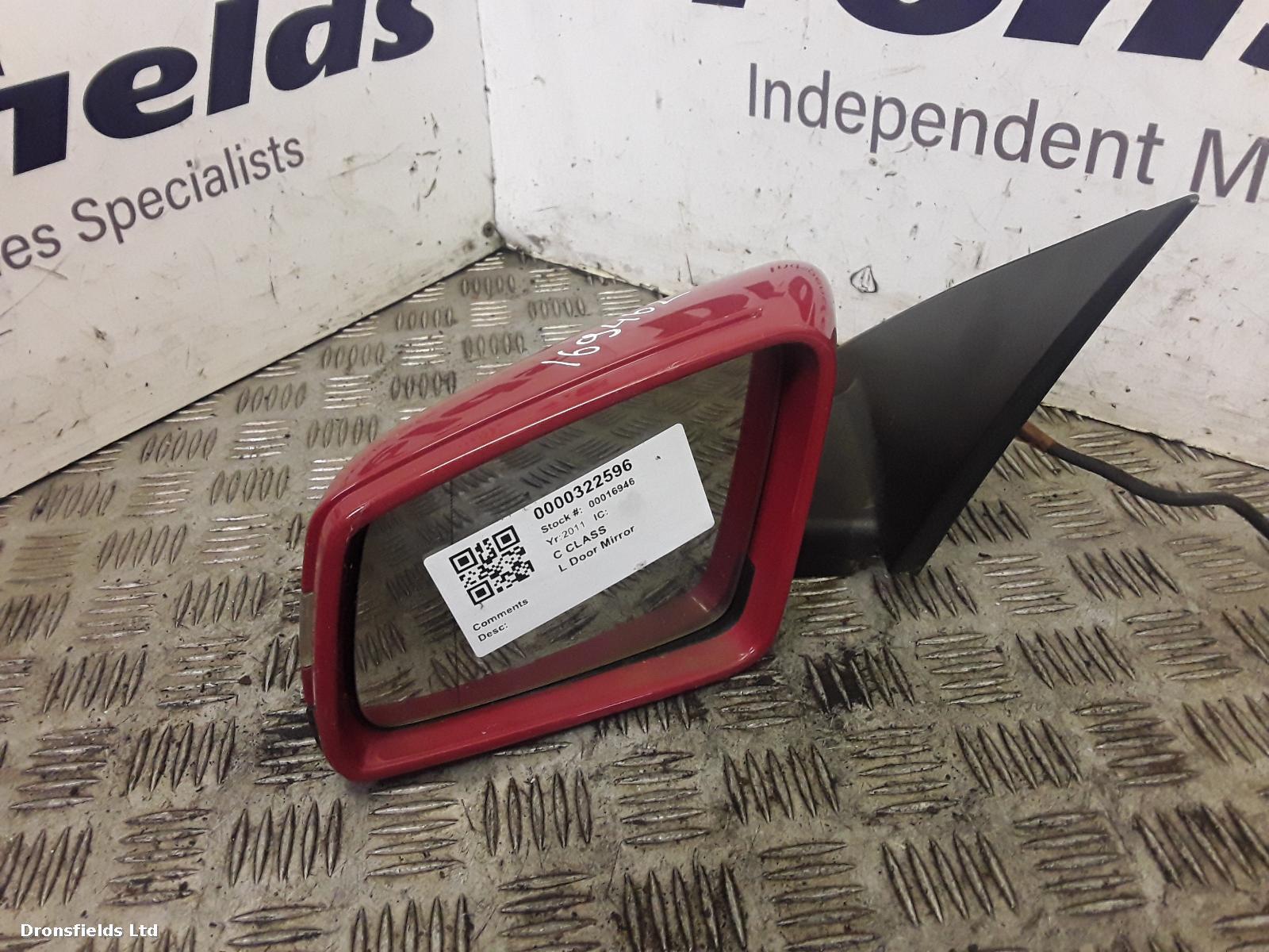 View Auto part L Door Mirror Mercedes C Class 2011