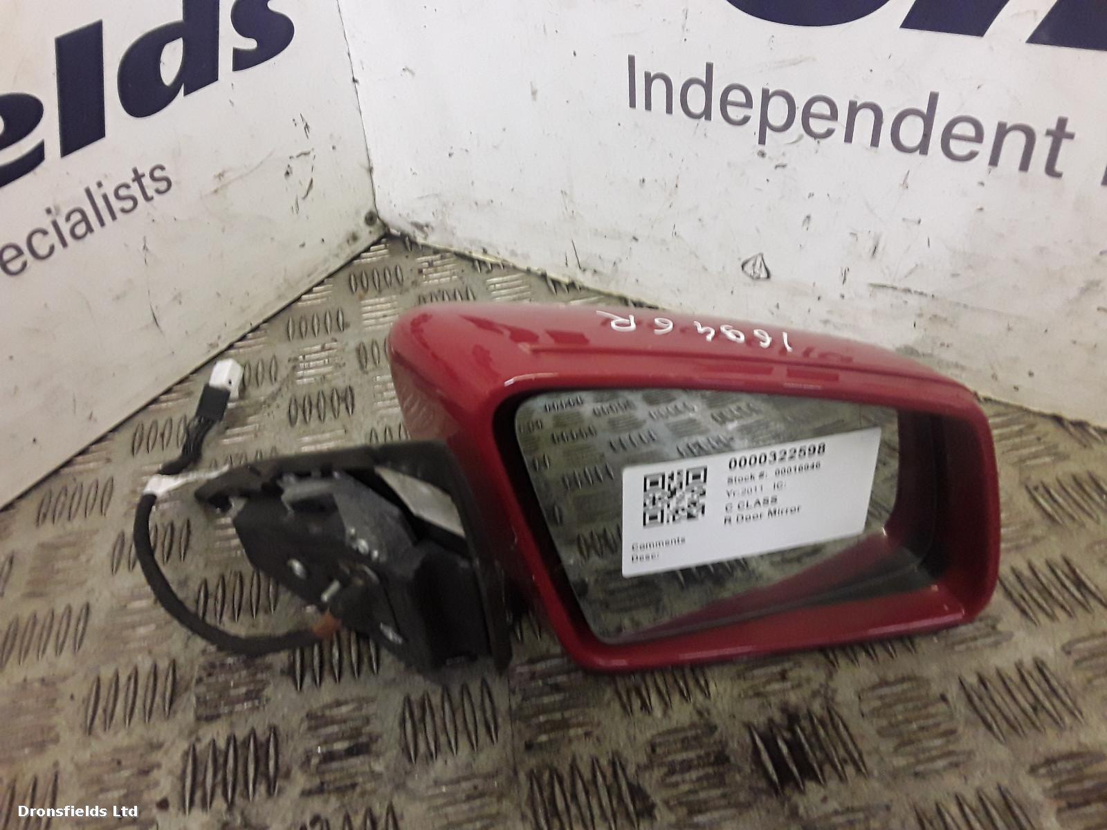 View Auto part R Door Mirror Mercedes C Class 2011
