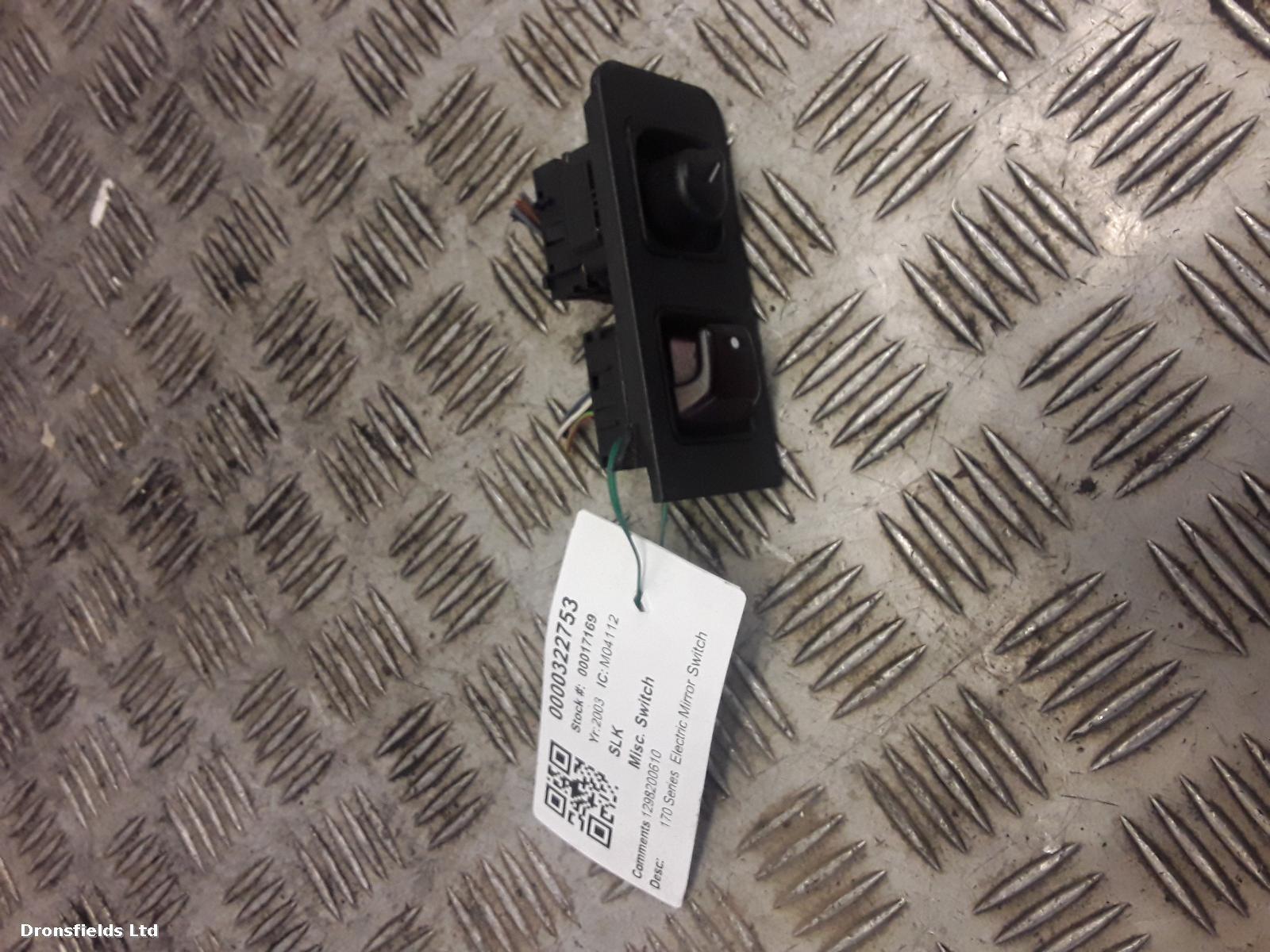View Auto part Misc Switch Mercedes Slk 2003