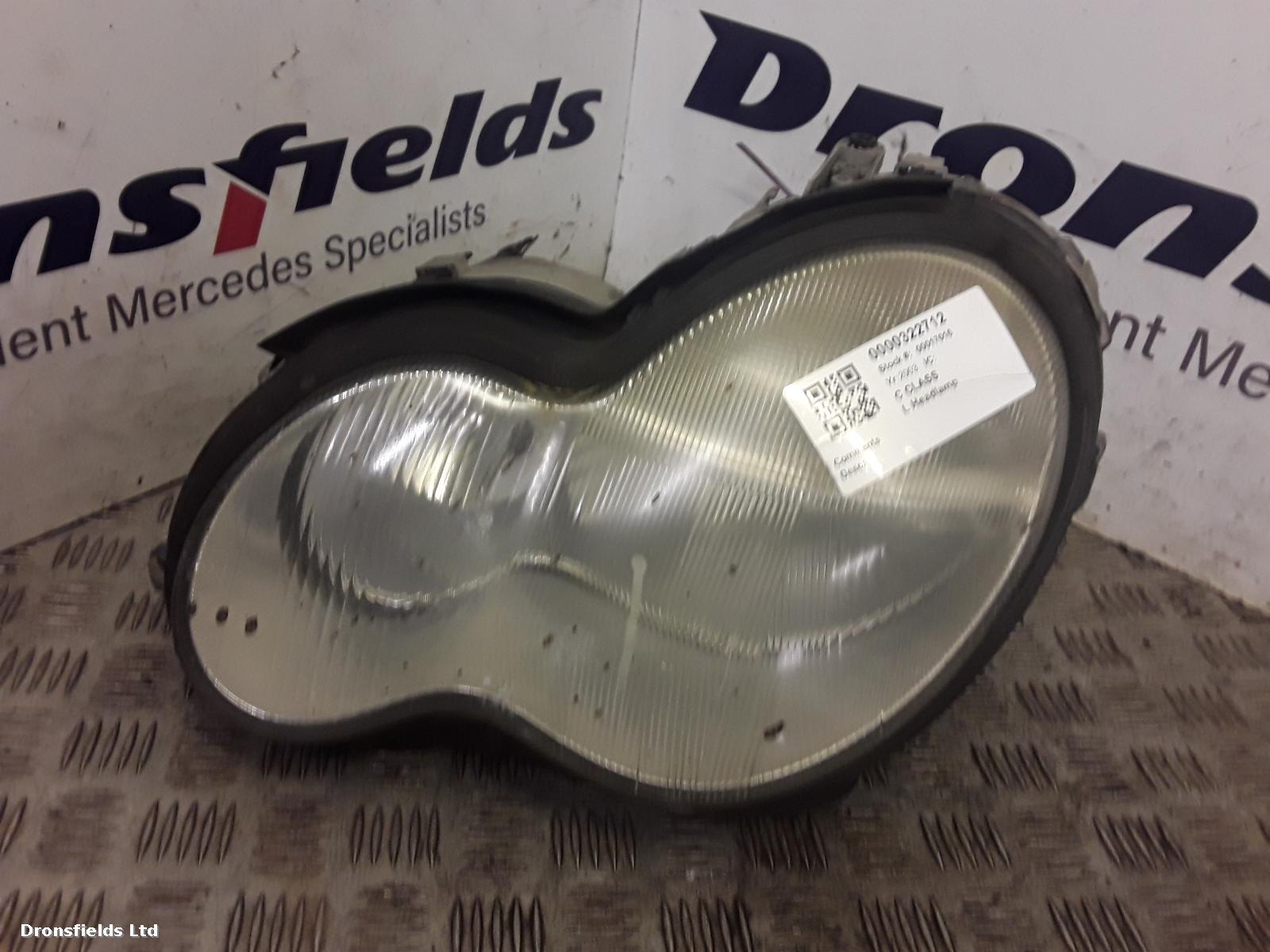View Auto part L Headlamp Mercedes C Class 2003