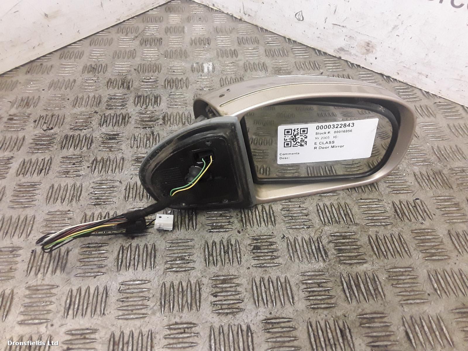 View Auto part R Door Mirror Mercedes E Class 2005