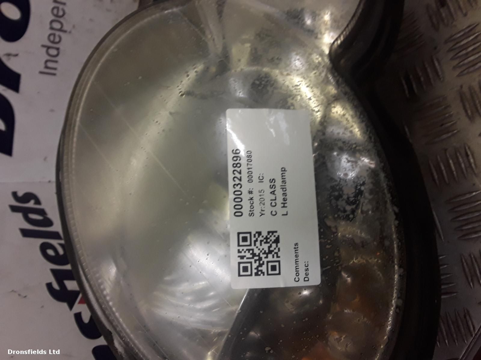 View Auto part L Headlamp Mercedes C Class 2015