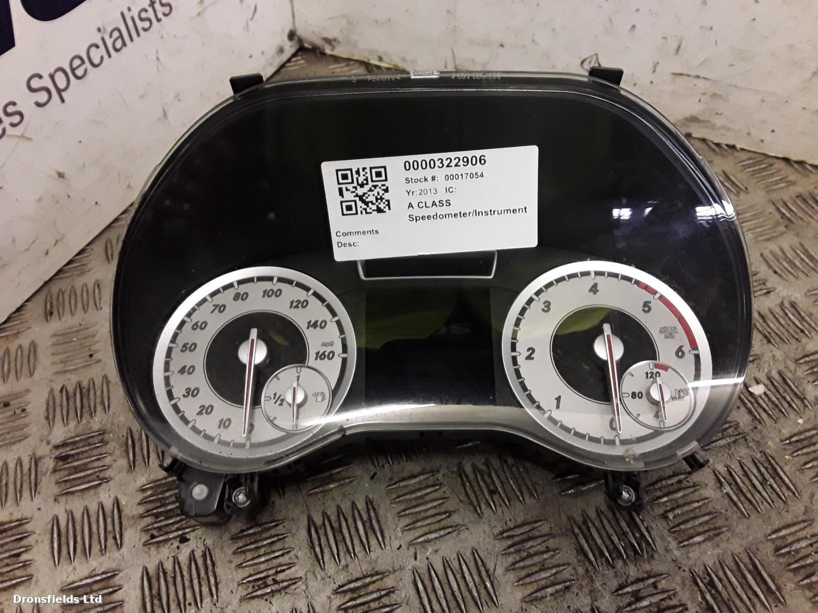 View Auto part Speedometer Mercedes A Class 2013