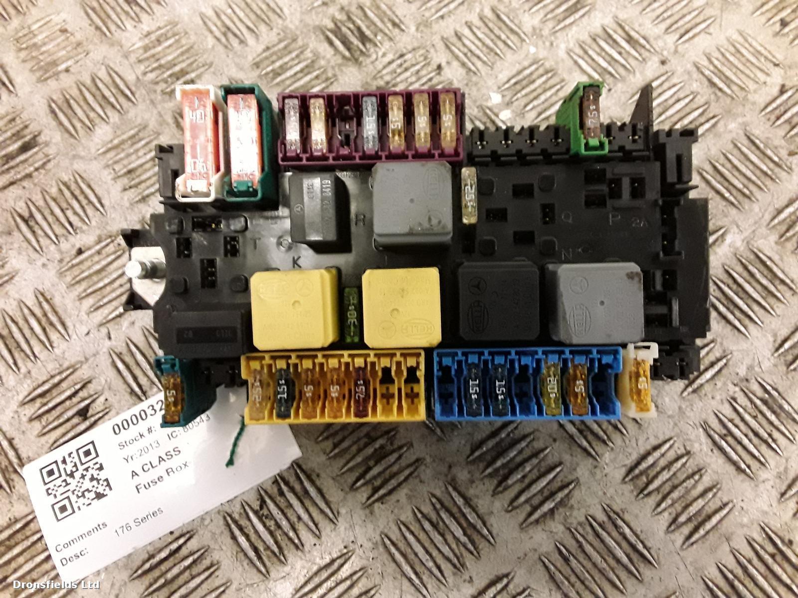 View Auto part Fuse Box Mercedes A Class 2013