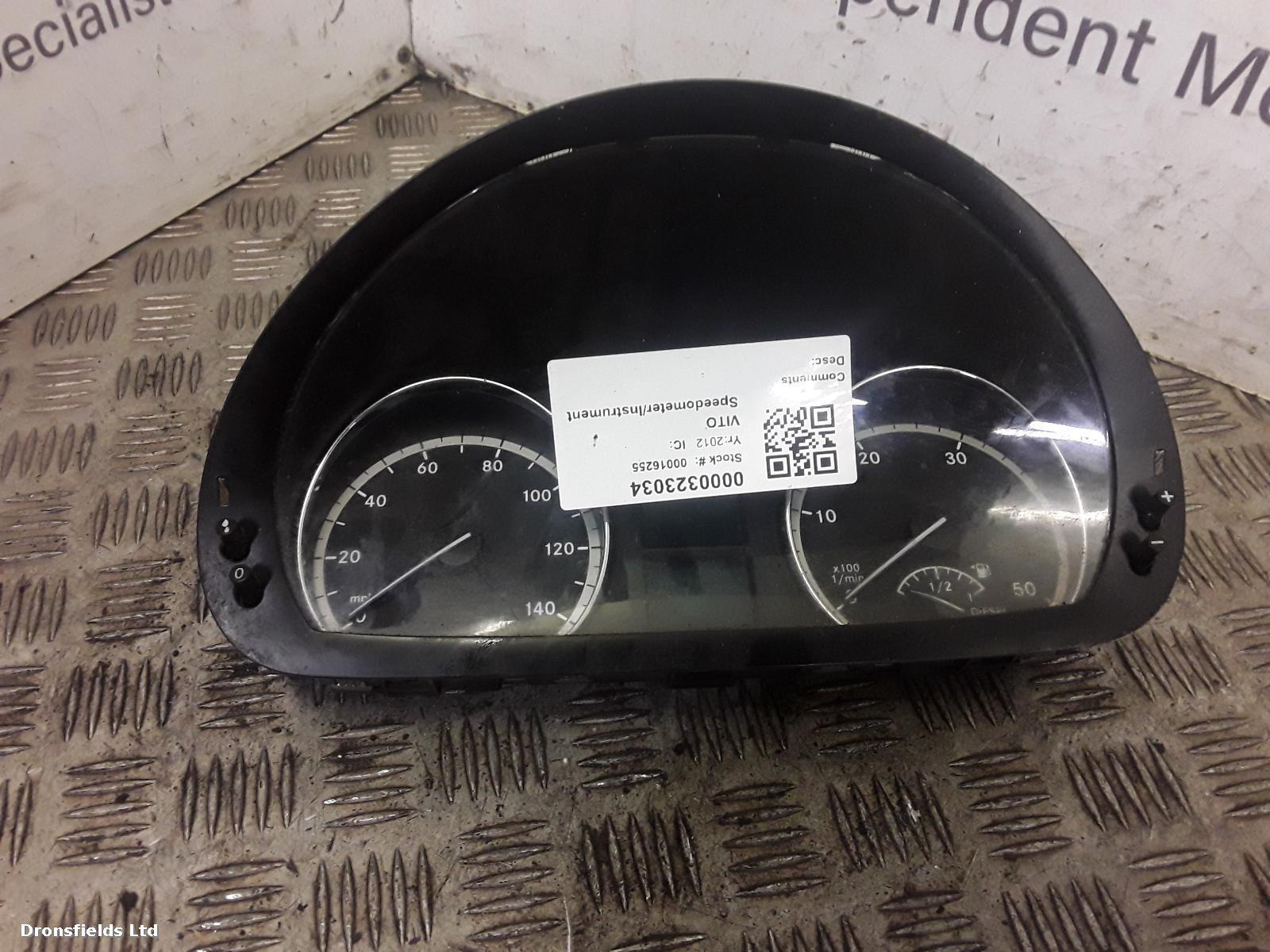 View Auto part Speedometer Mercedes Vito 2012