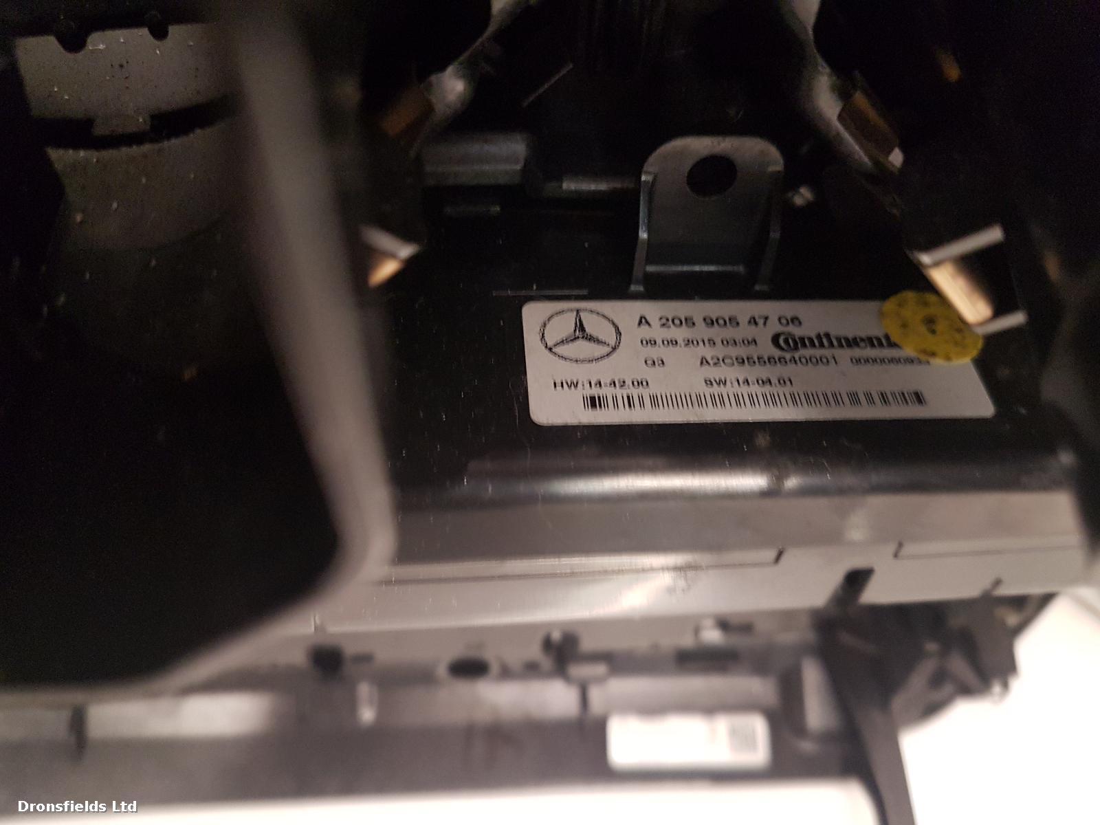 View Auto part Heater/AC Controller Mercedes C Class 2015