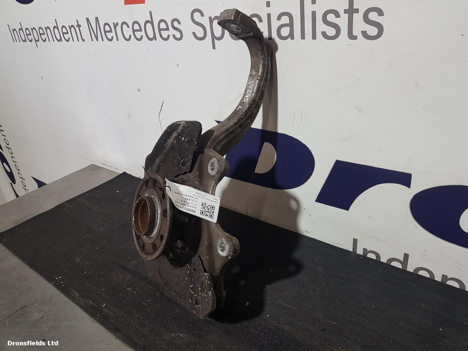 2015 Mercedes C Class LF Hub/Stub Axle Assembly View Auto part LF Hub/Stub Axle Assembly Mercedes C Class 2015