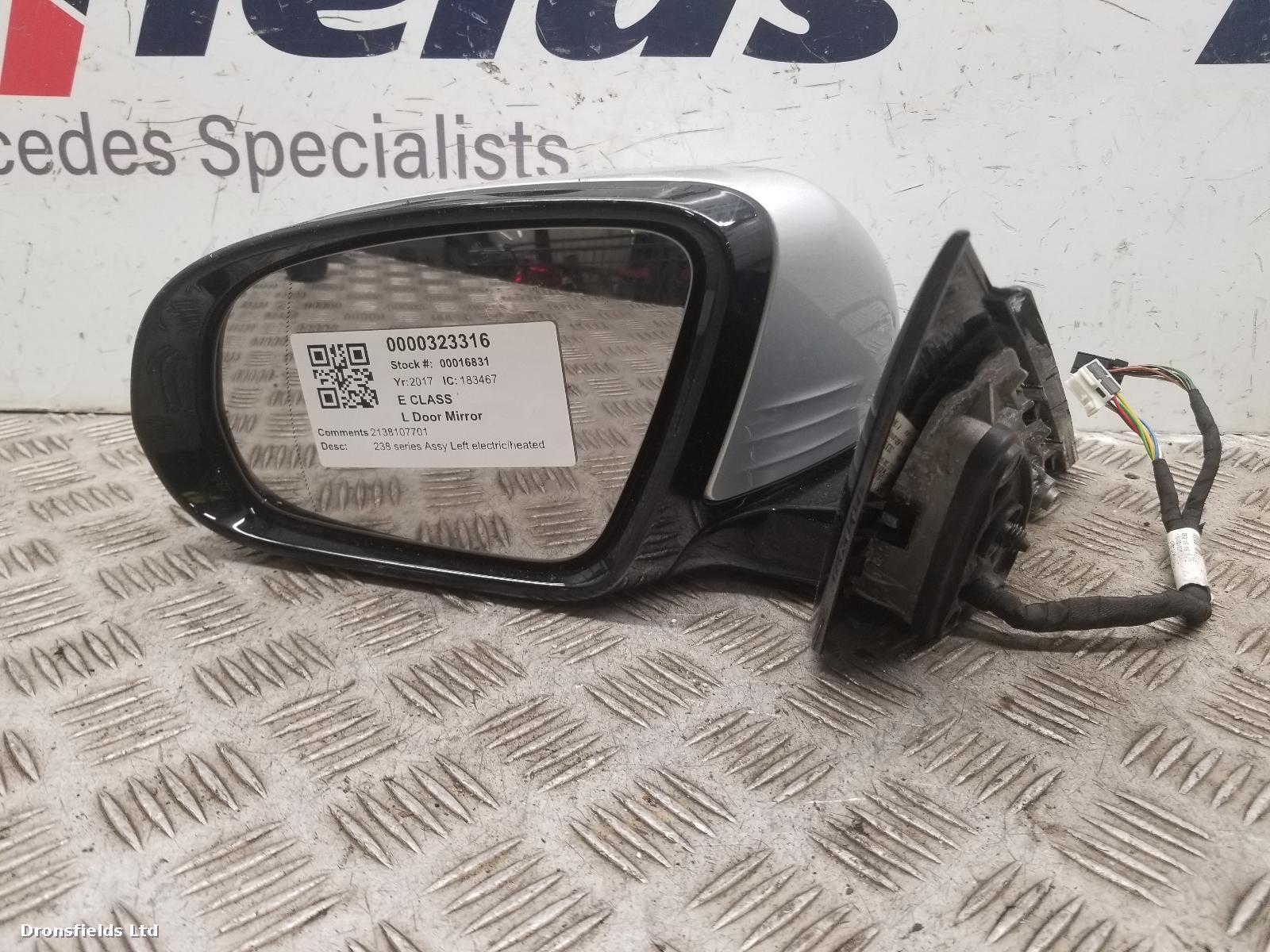 View Auto part L Door Mirror Mercedes E Class 2017