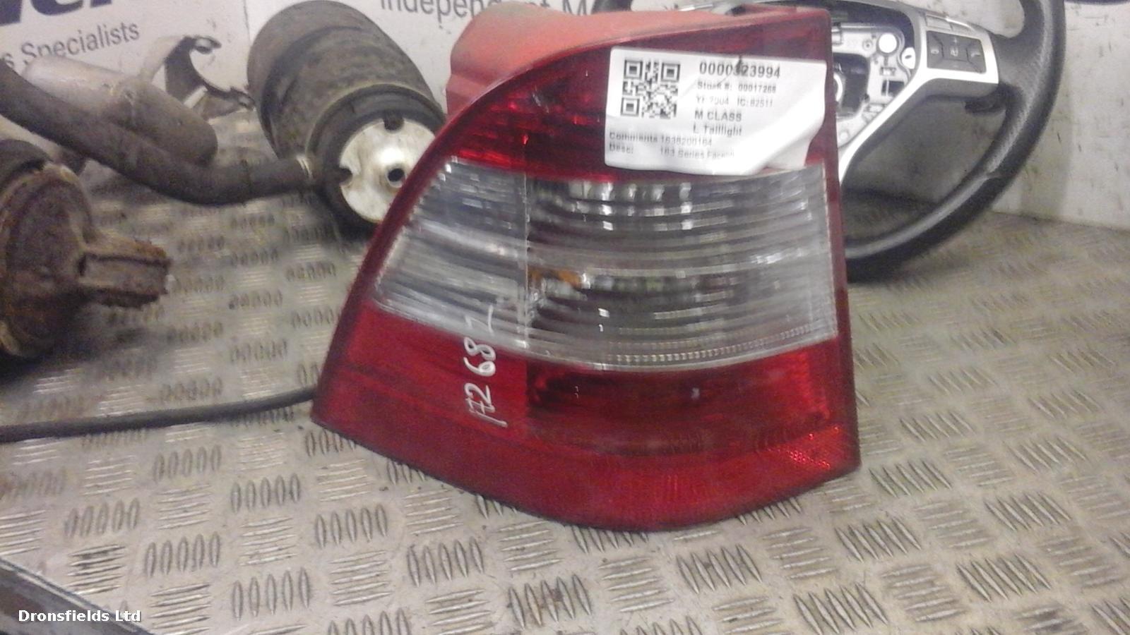 View Auto part L Taillight Mercedes M Class 2004