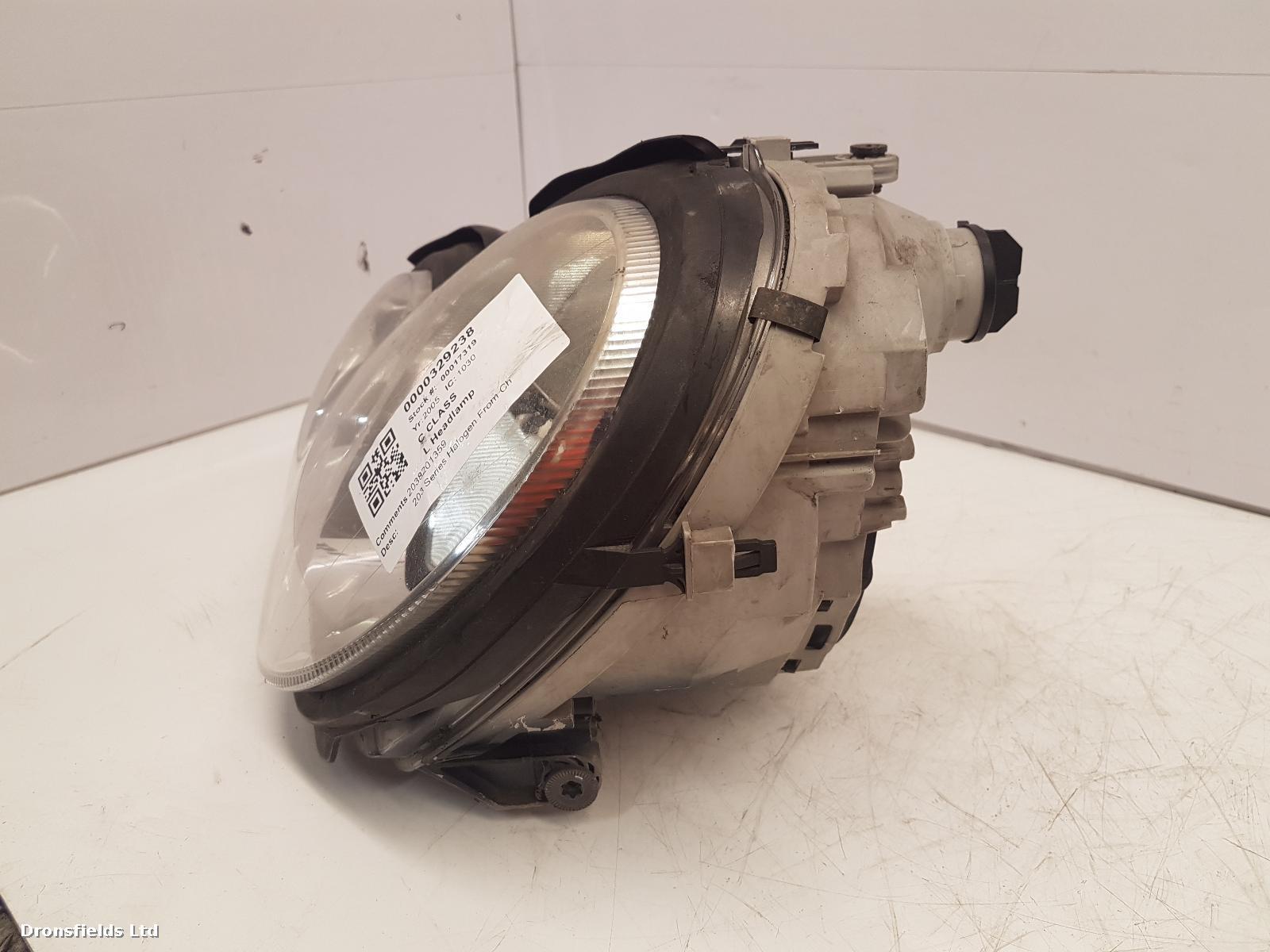 View Auto part L Headlamp Mercedes C Class 2005