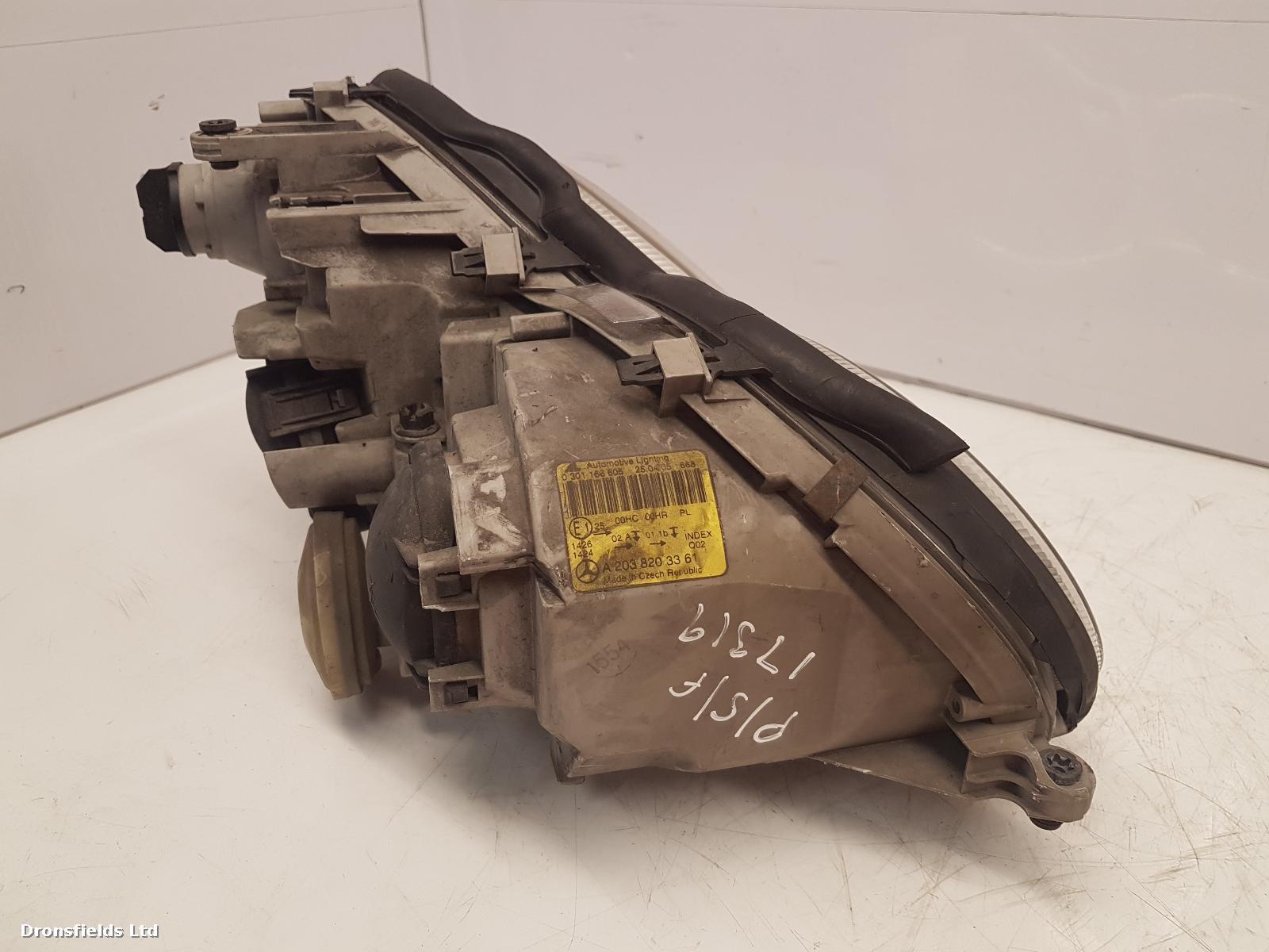 View Auto part L Headlamp Mercedes C Class 2005