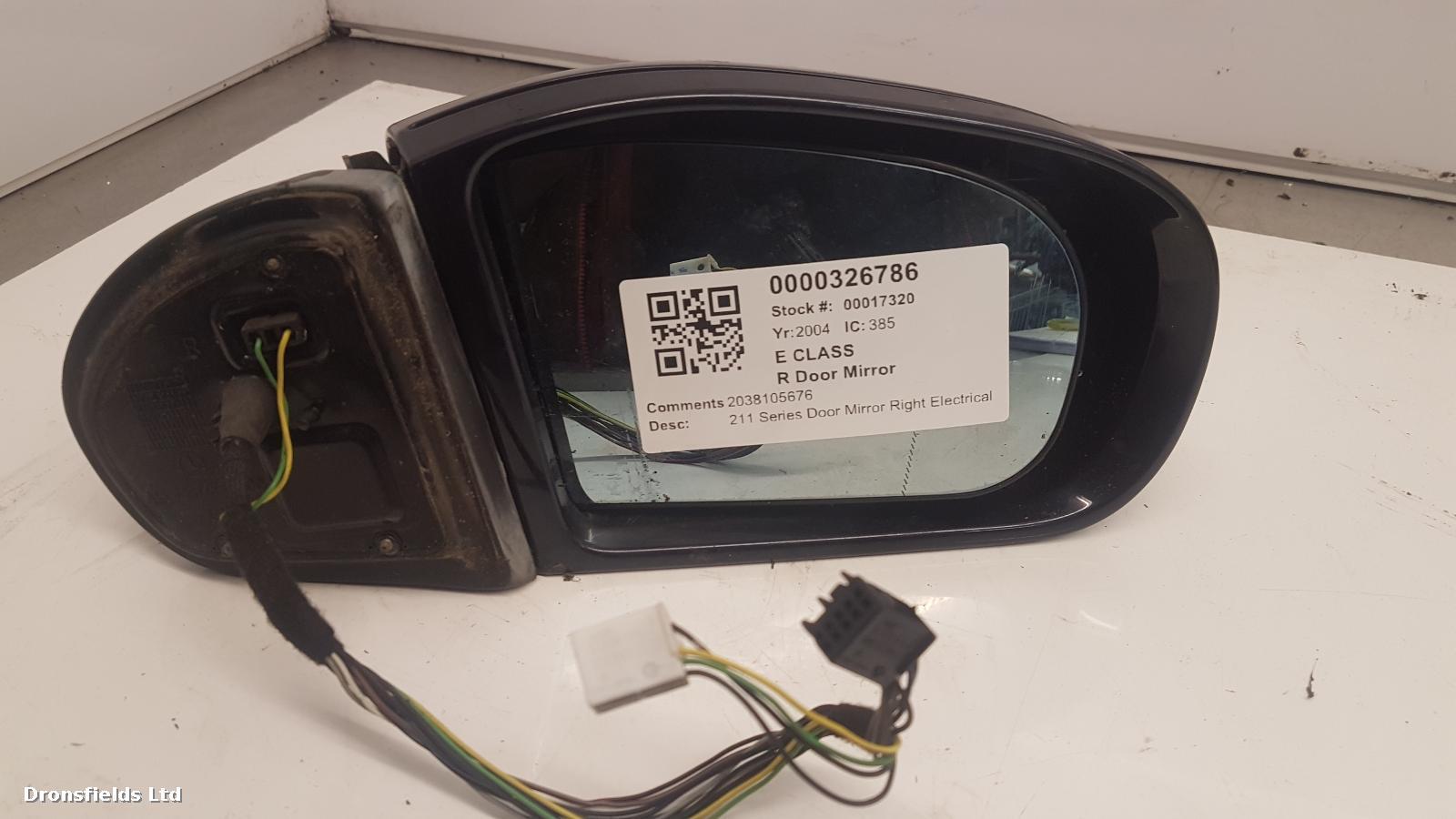 View Auto part R Door Mirror Mercedes E Class 2004