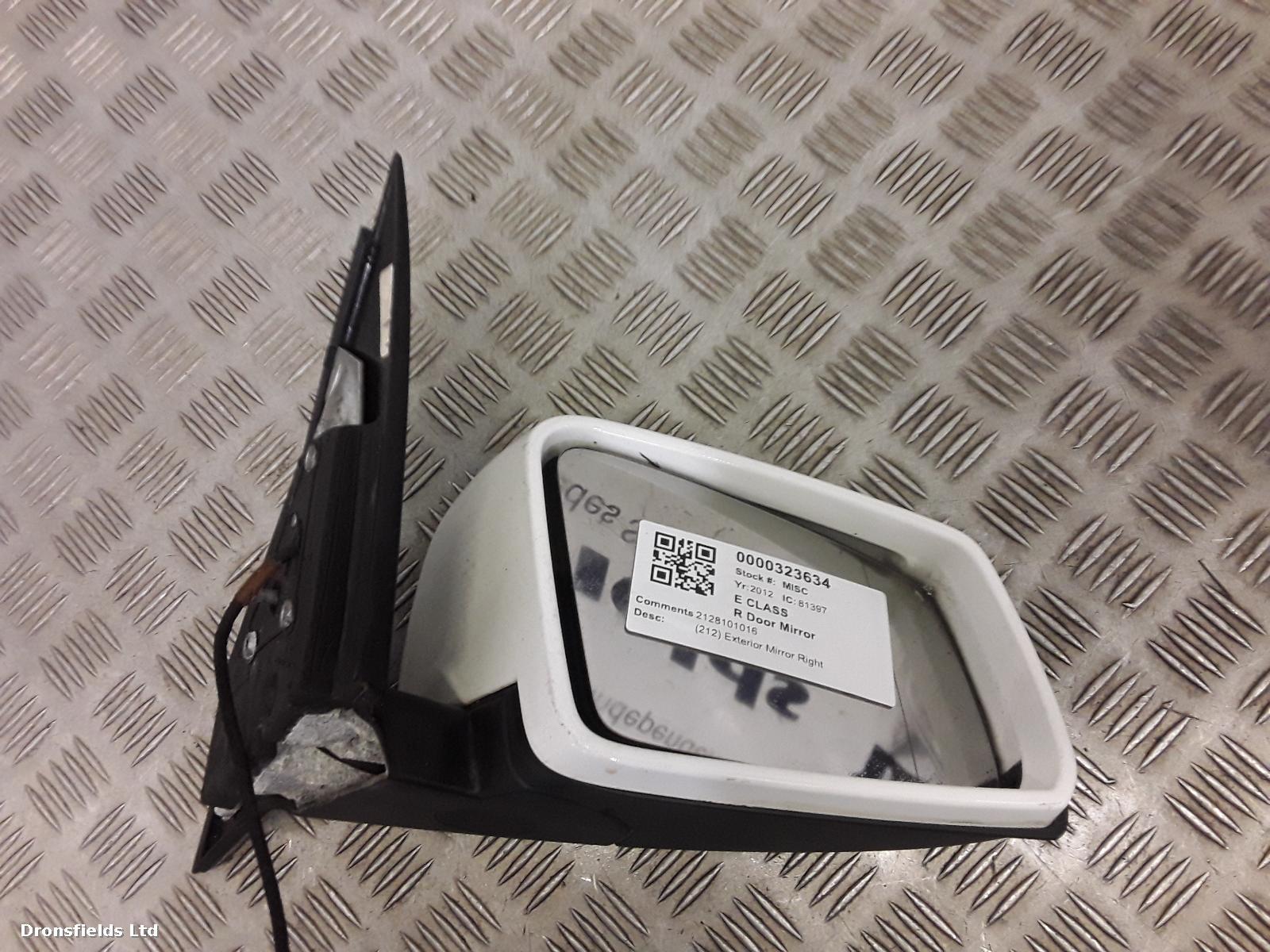 View Auto part R Door Mirror Mercedes E Class 2012